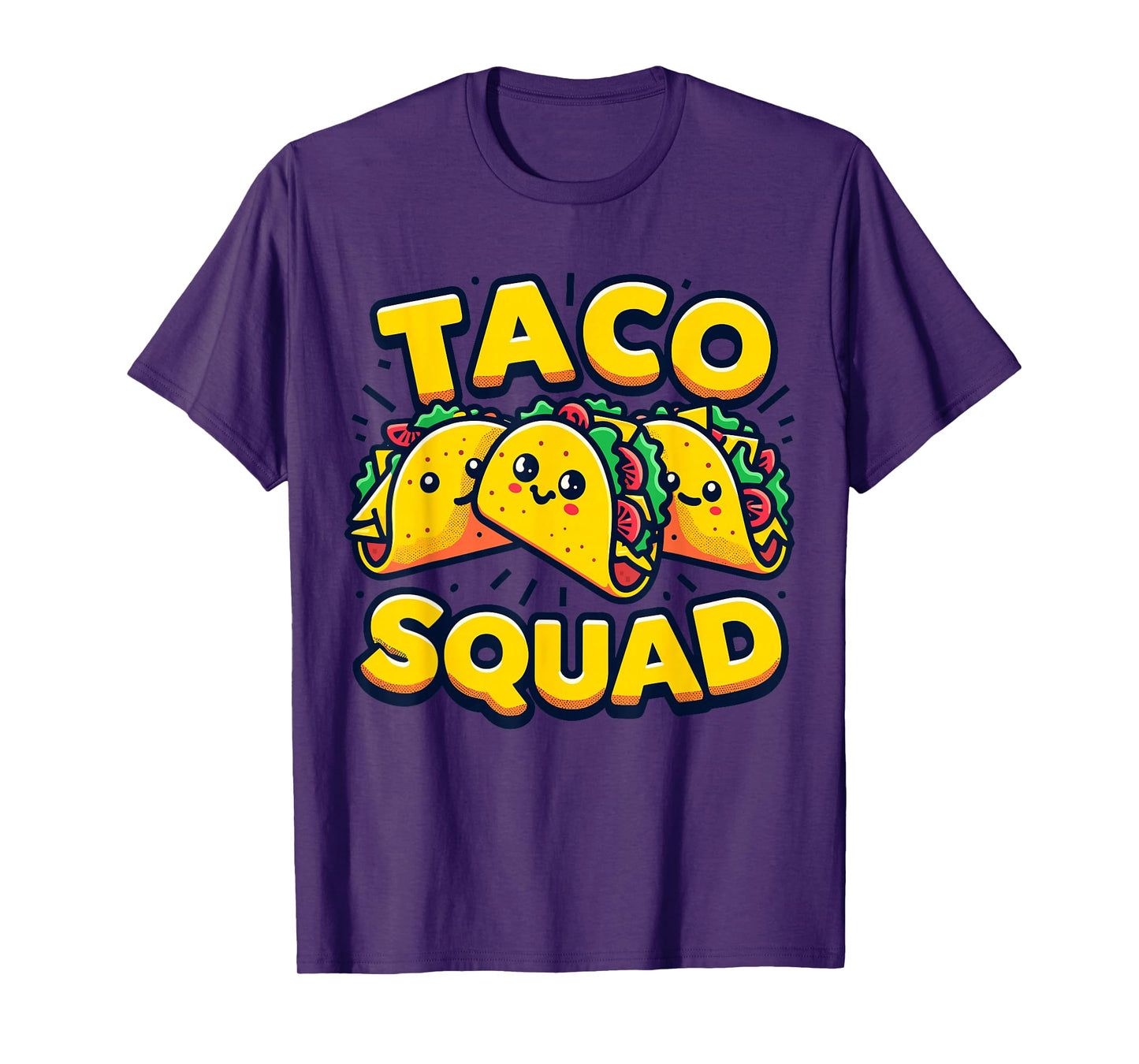 Funny Taco Squad Cute Mexican Food Lover T-Shirt