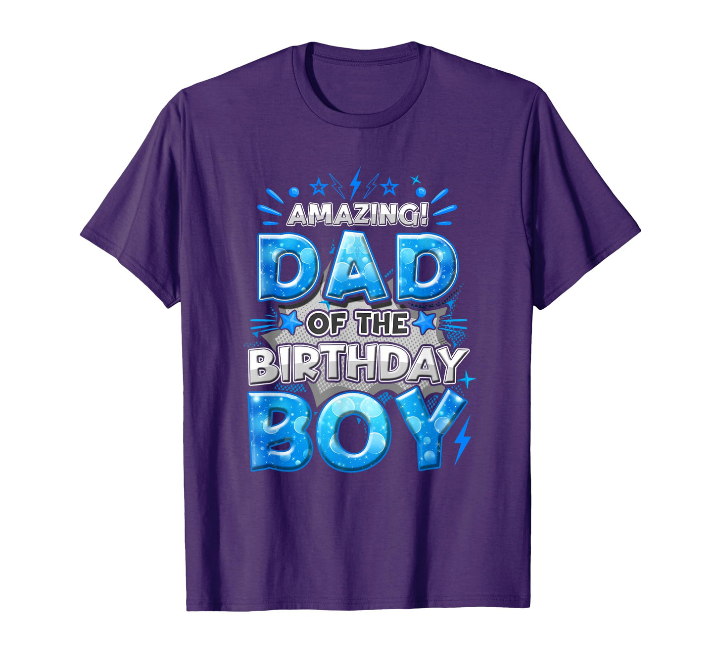 Amazing Dad Of The Birthday Boy Matching Family Party T-Shirt