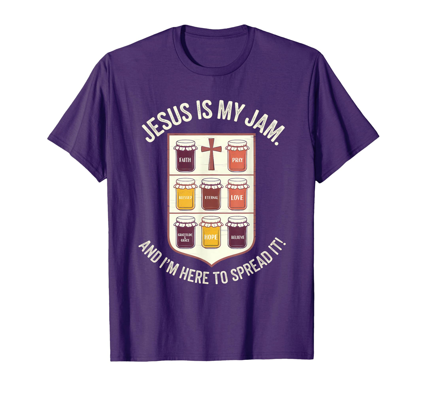 Jesus is My Jam Tshirt Men Women Christian Bible Verse T-Shirt