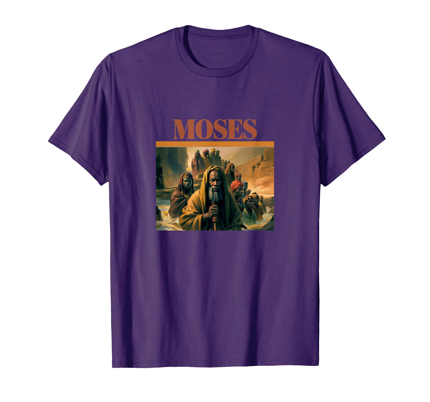 Moses - African American Hebrew Israelite Inspired Tee T-Shirt