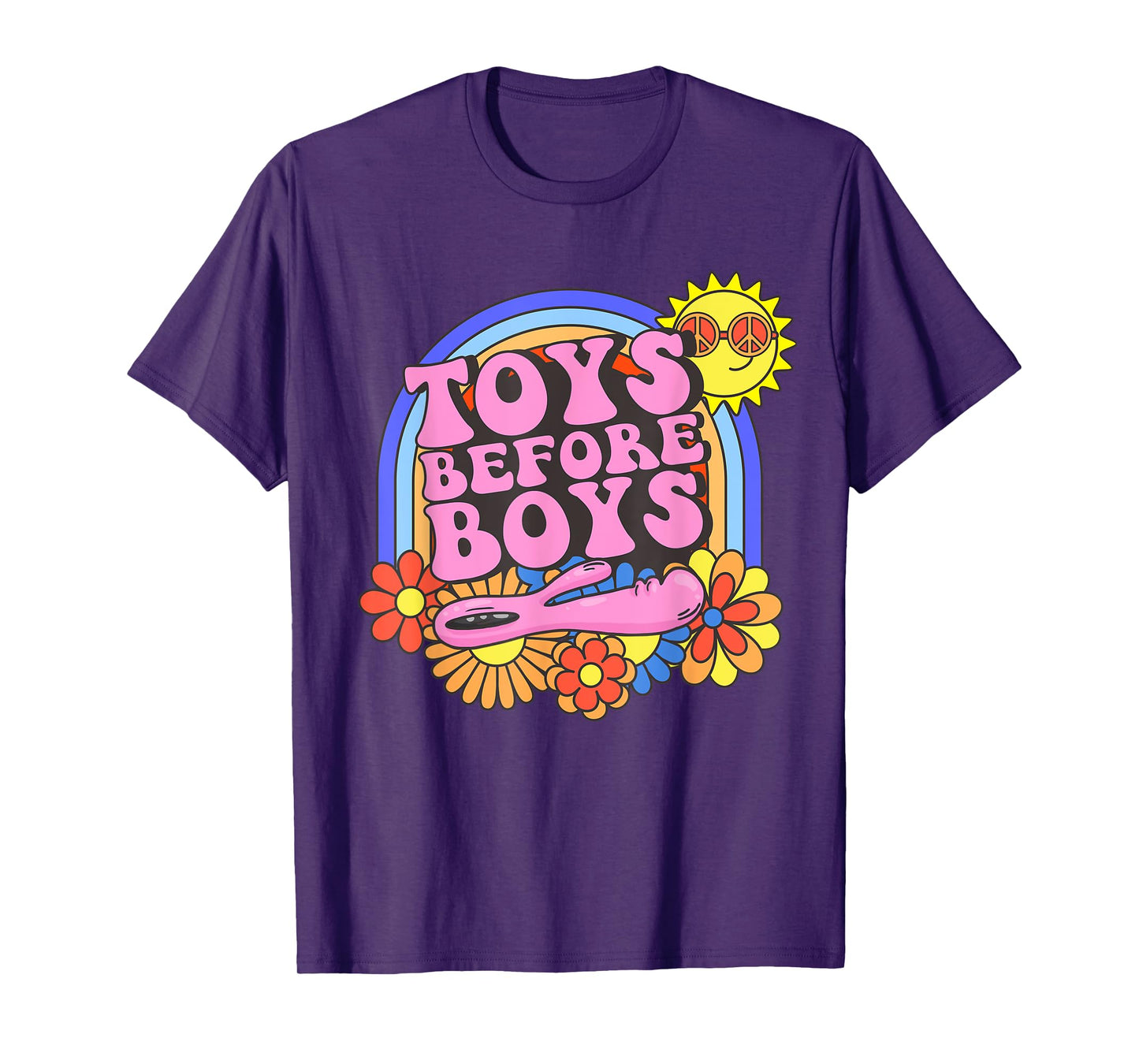 Inappropriate Toys Before Boys Embarrassing Adult Humor T-Shirt