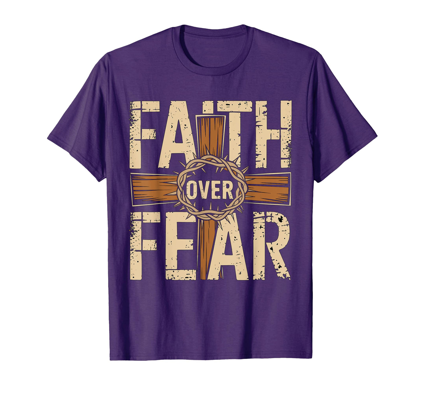 Faith over Fear Christian T-Shirt
