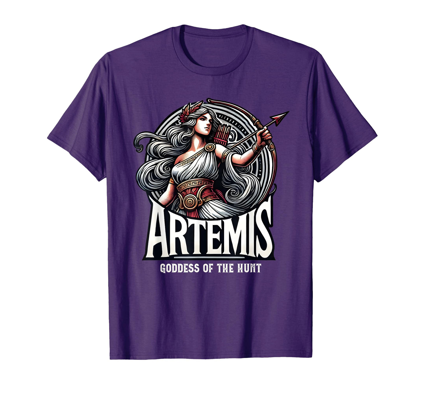 Artemis Greek Goddess Mythology Ancient Greece T-Shirt