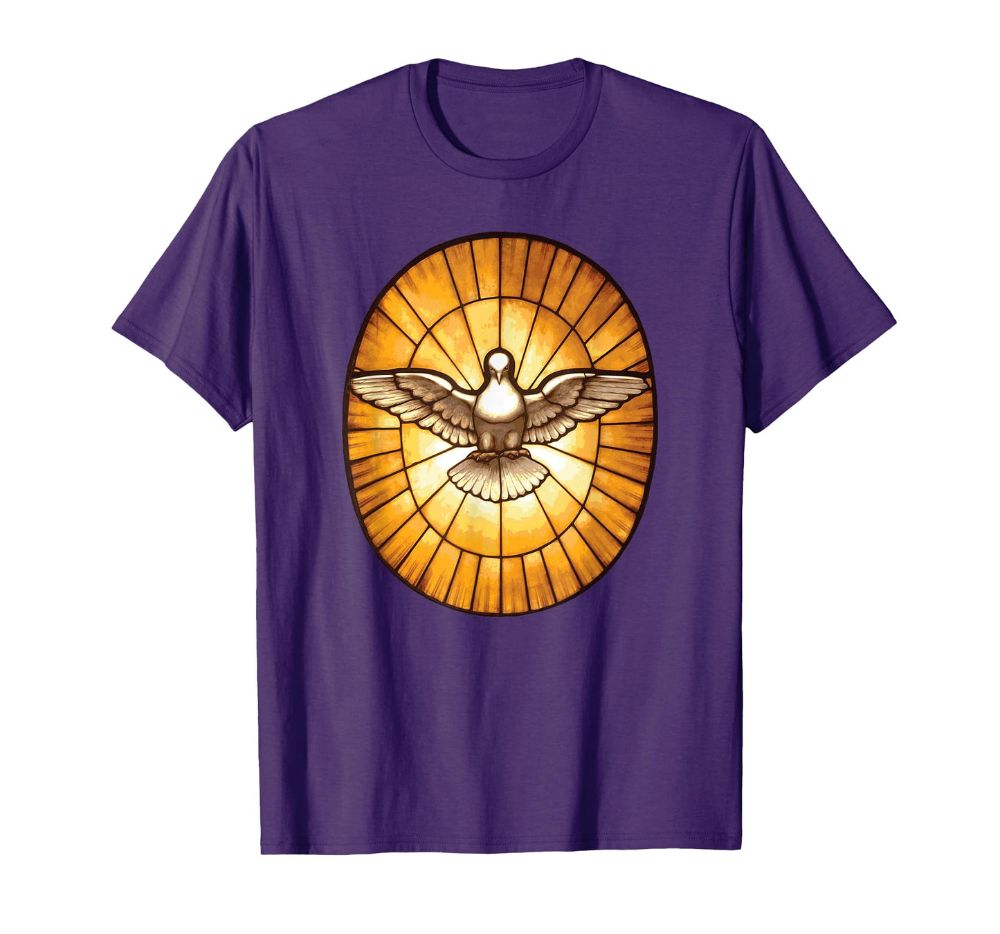 Holy Spirit Dove from St. Peter's Basilica Catholic T-Shirt