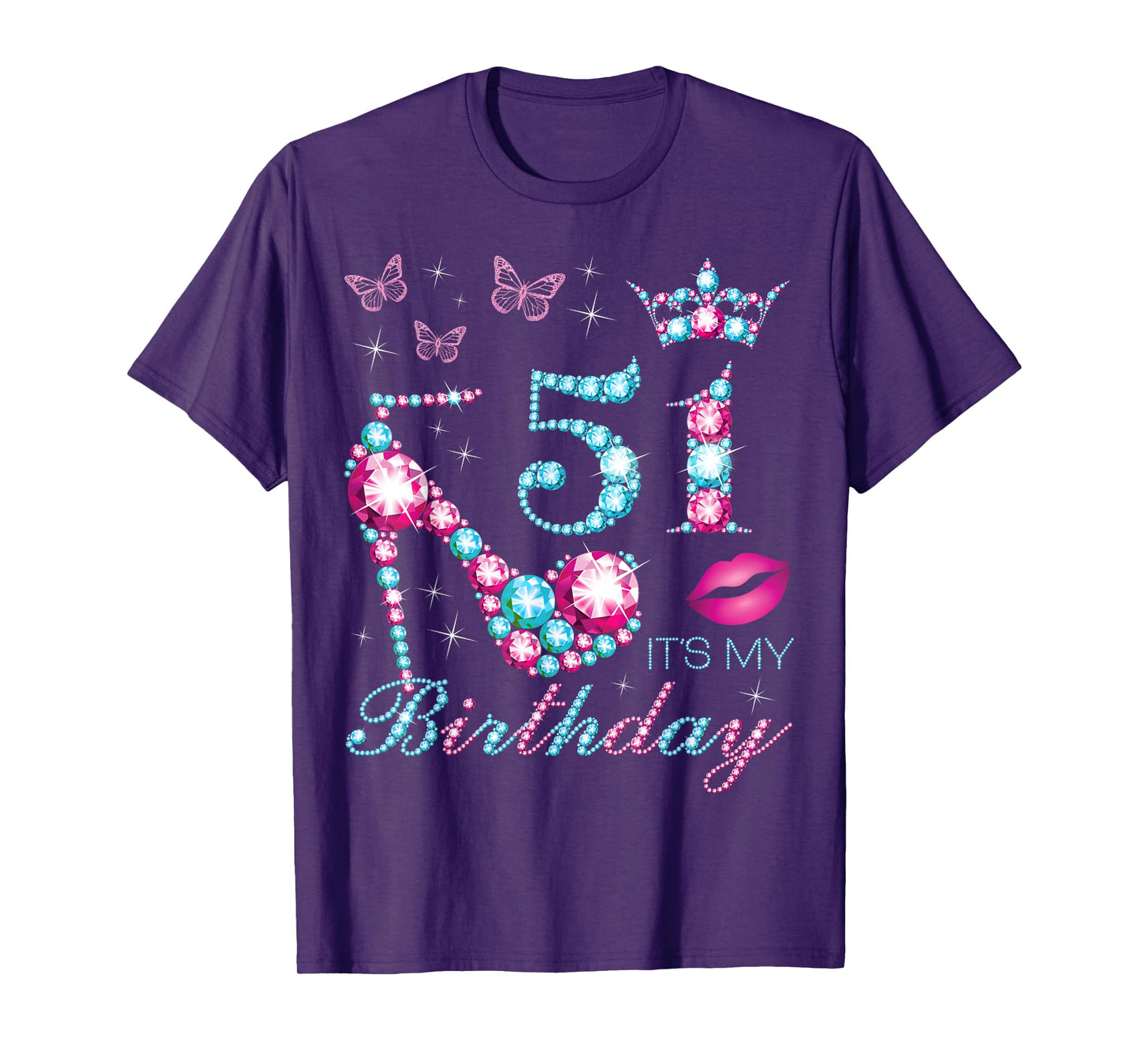 51 It's My Birthday 51 Years Old It's My 51st Birthday Party T-Shirt