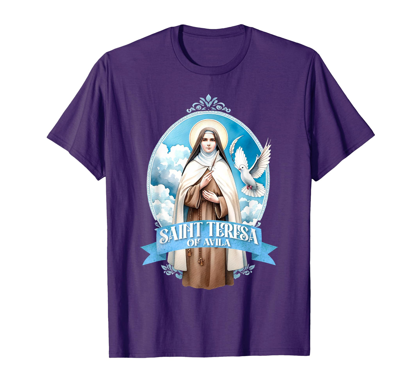 St Teresa of Avila Interior Castle Catholic Patron Saint T-Shirt