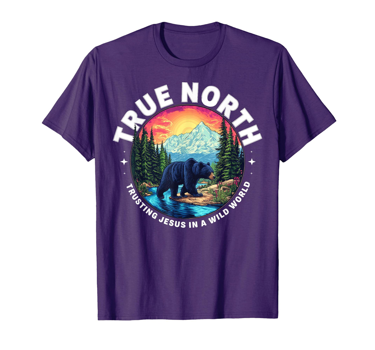 True North Trusting Jesus In A Wild World VBS 2025 T-Shirt