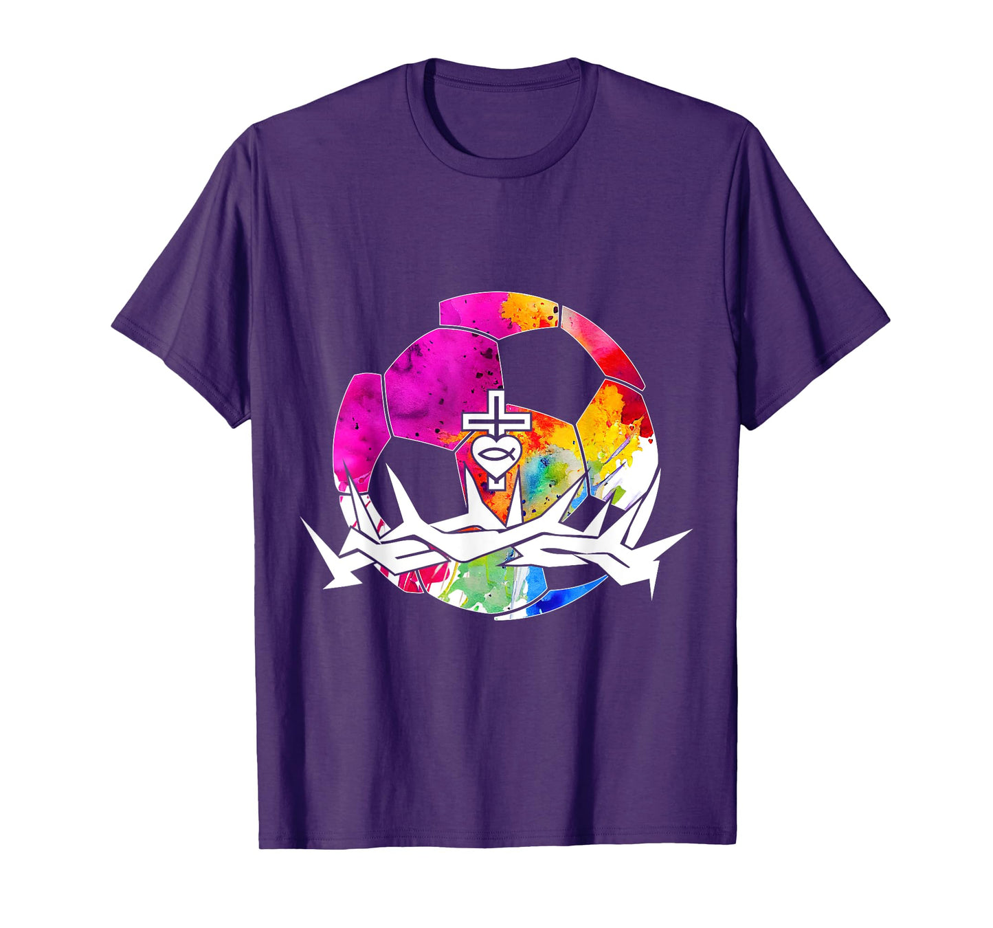 Religious Jesus Soccer Christian GOD Soccer T-Shirt