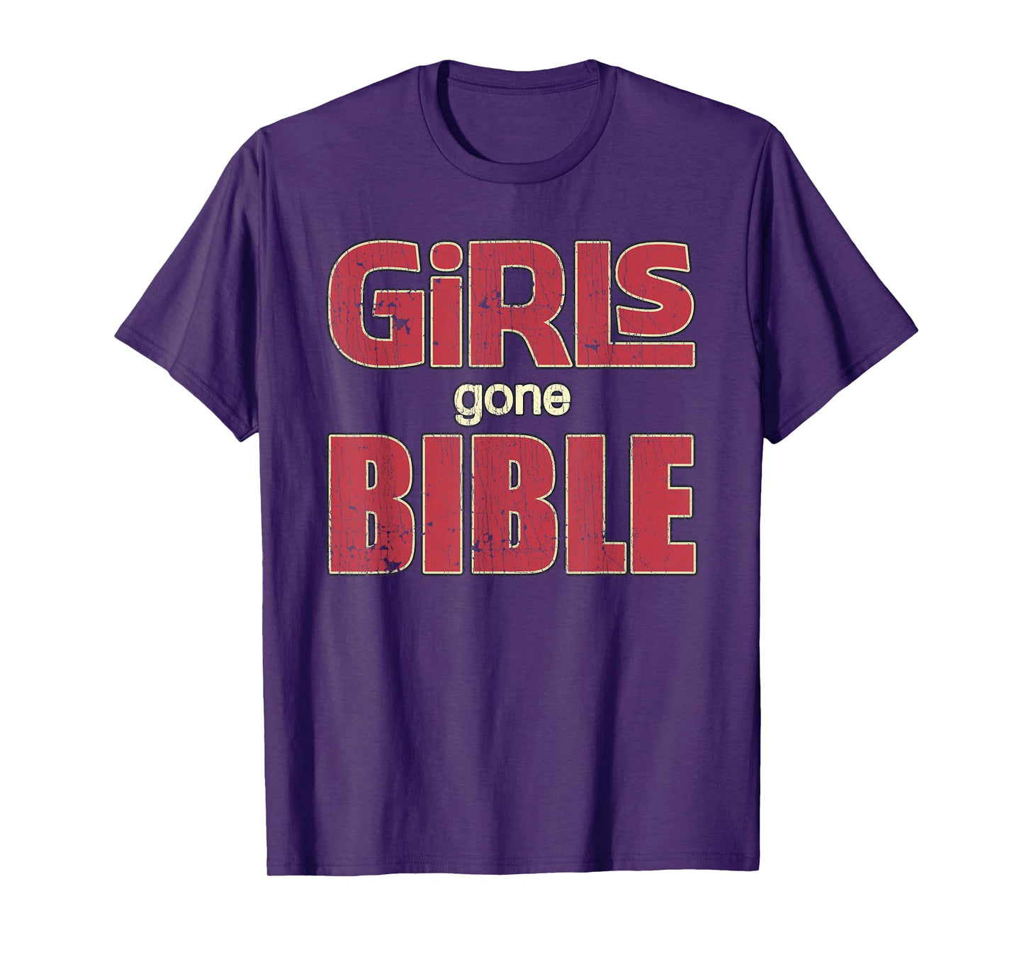 Girls Gone Bible Christian Lover Jesus Bible Verse T-Shirt