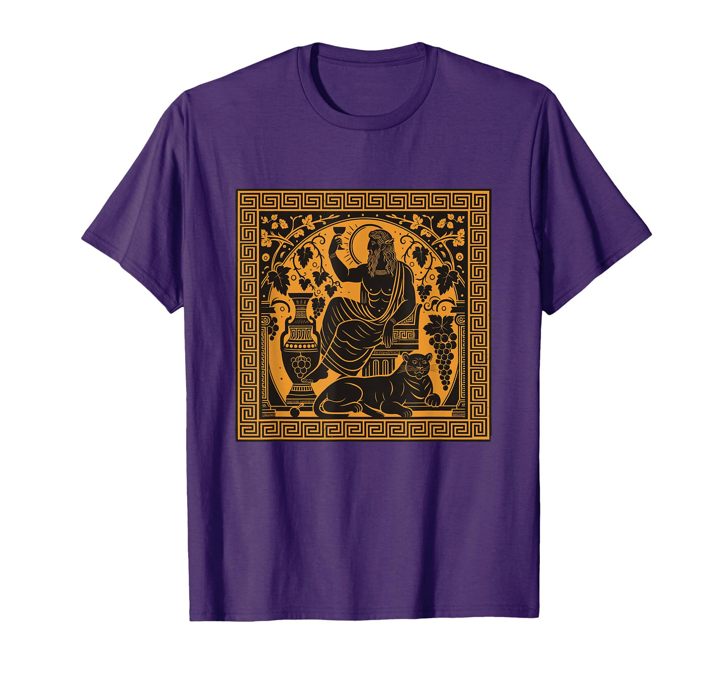 Dionysus Greek God Mythology Ancient Art T-Shirt