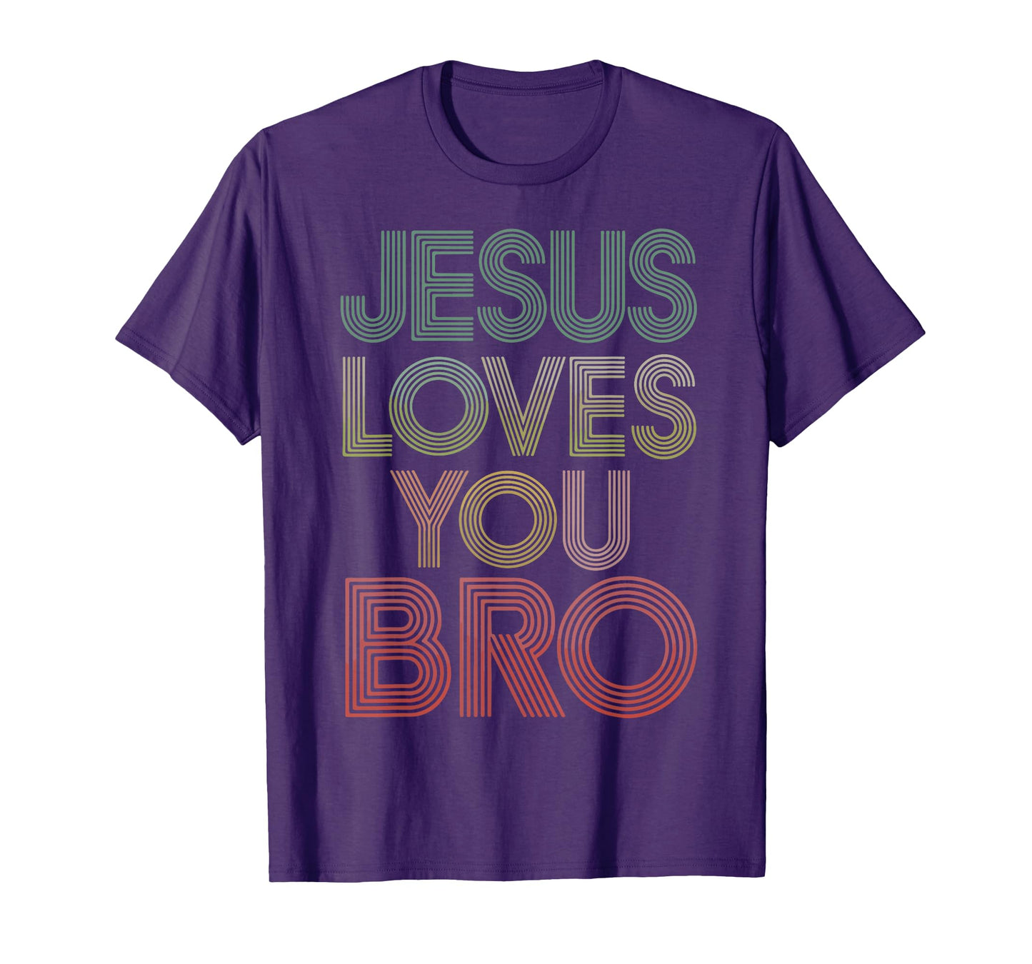 Christian Jesus Loves You Bro Youth Boy God Brother Toddler T-Shirt