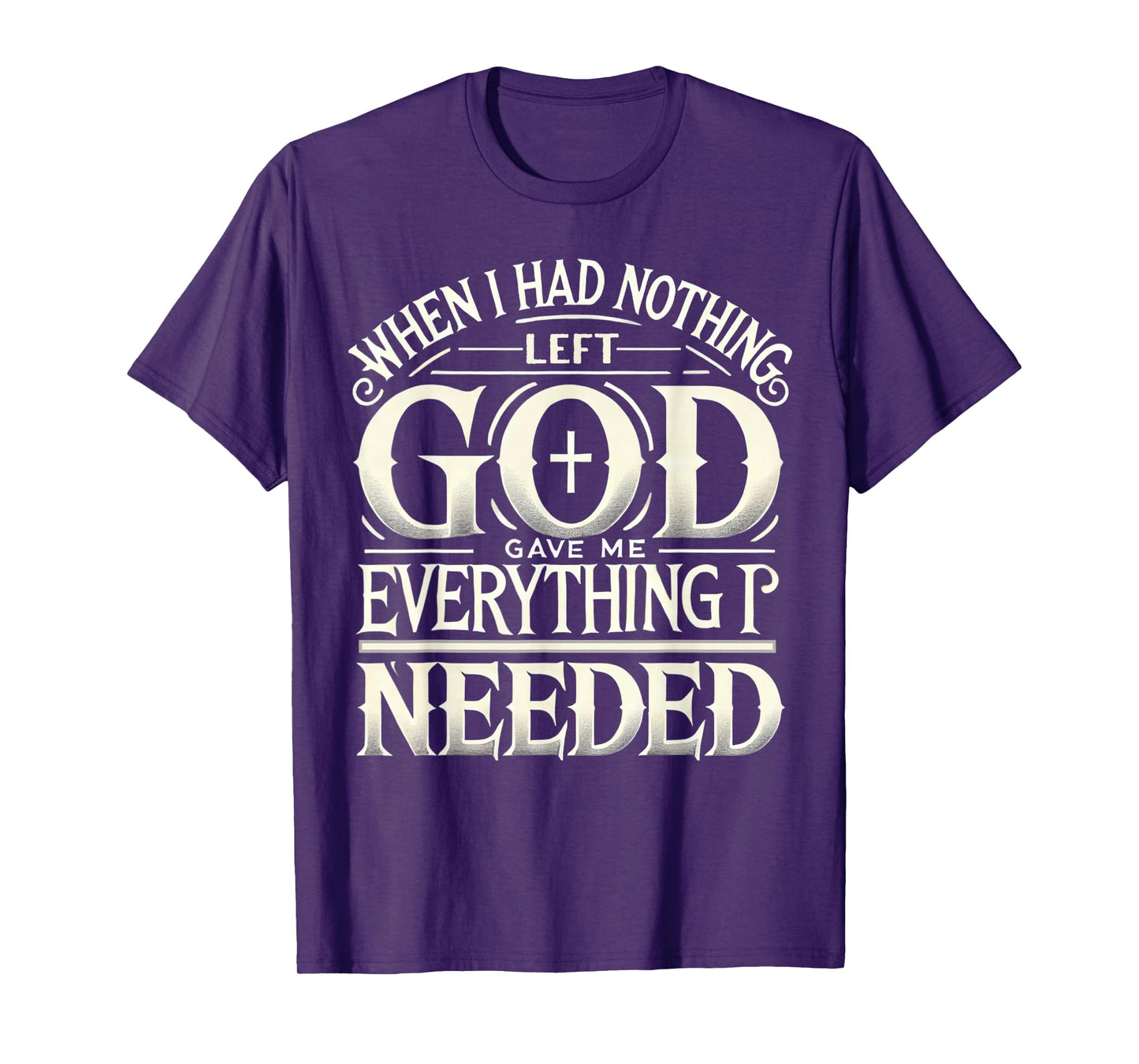 Inspirational God Themed Christian Religious Faith Based T-Shirt