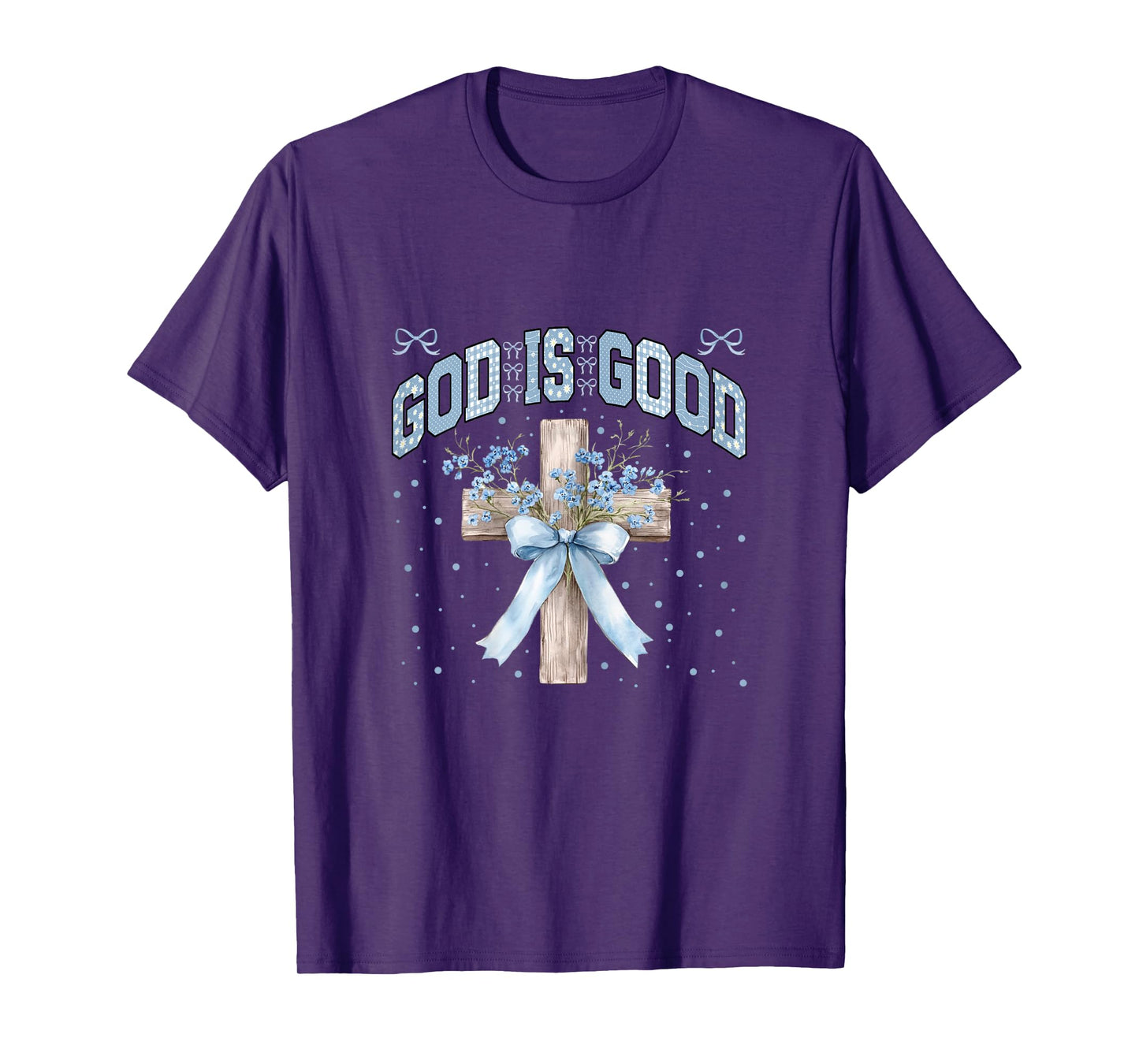 Faith Religious Cross Bow God is Good T-Shirt