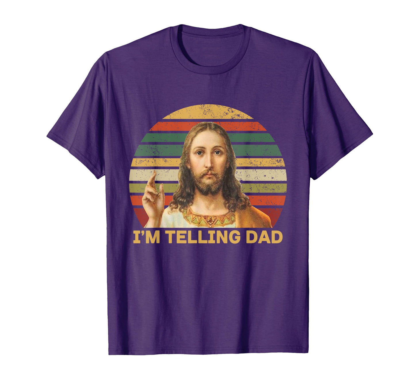 I'm Telling Dad Funny Religious Christian Jesus Meme T-Shirt