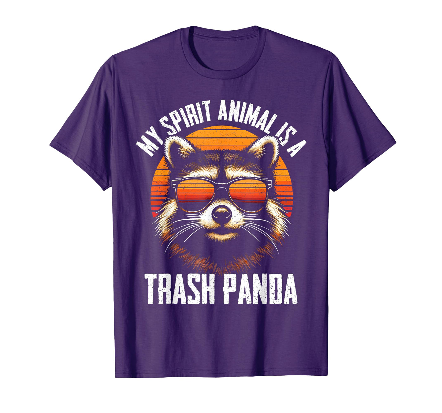 Funny Racoon Art For Women My Spirit Animal is a Panda Trash T-Shirt