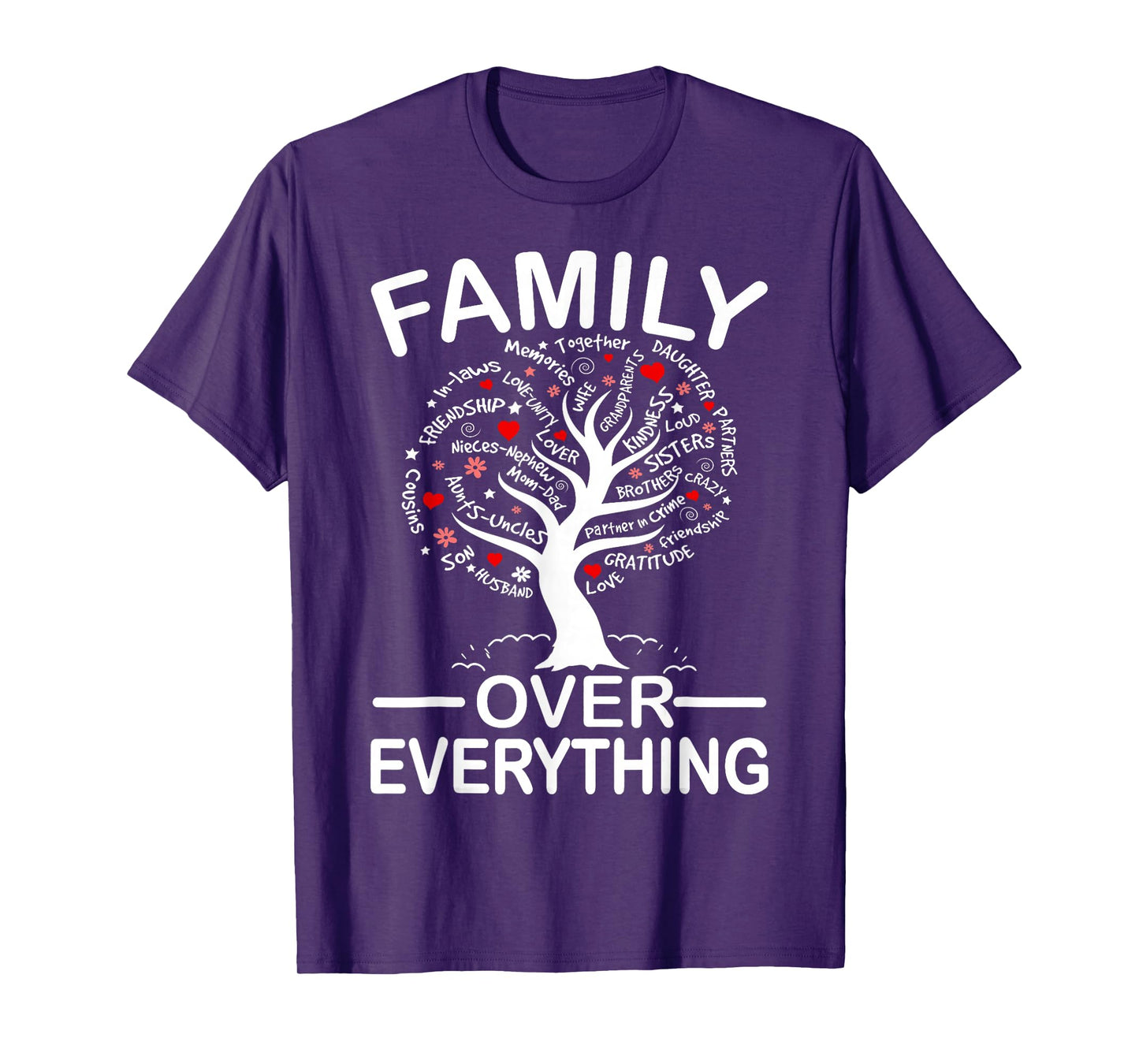 Family Over Everything Matching Family Reunion Party 2025 T-Shirt