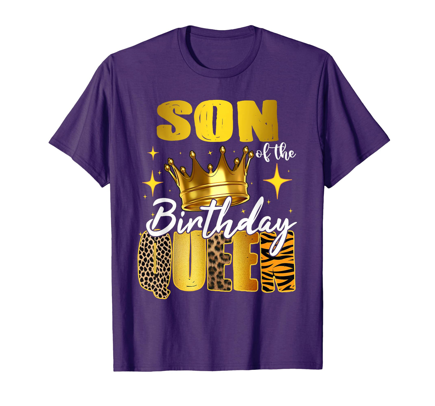 Son Of The Birthday Queen Women Bday Party Gift T-Shirt