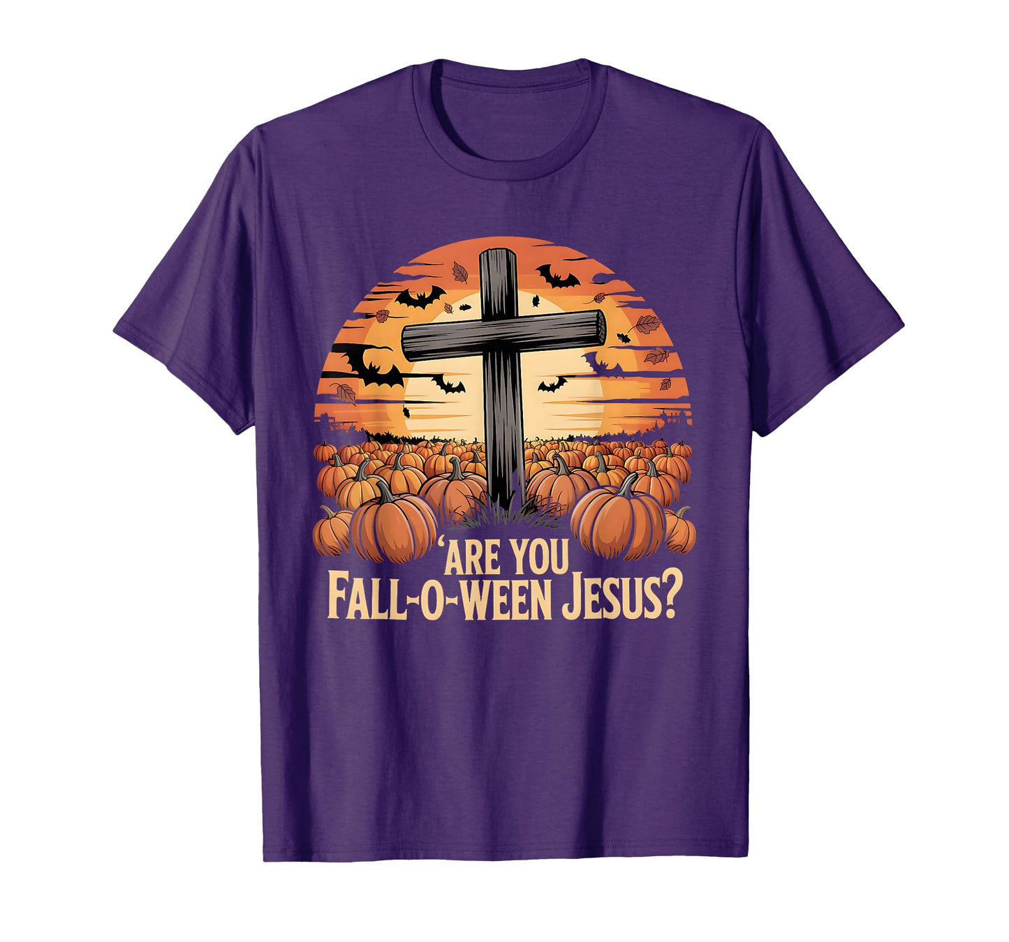 are You Fall Oween Jesus Halloween Christ T-Shirt