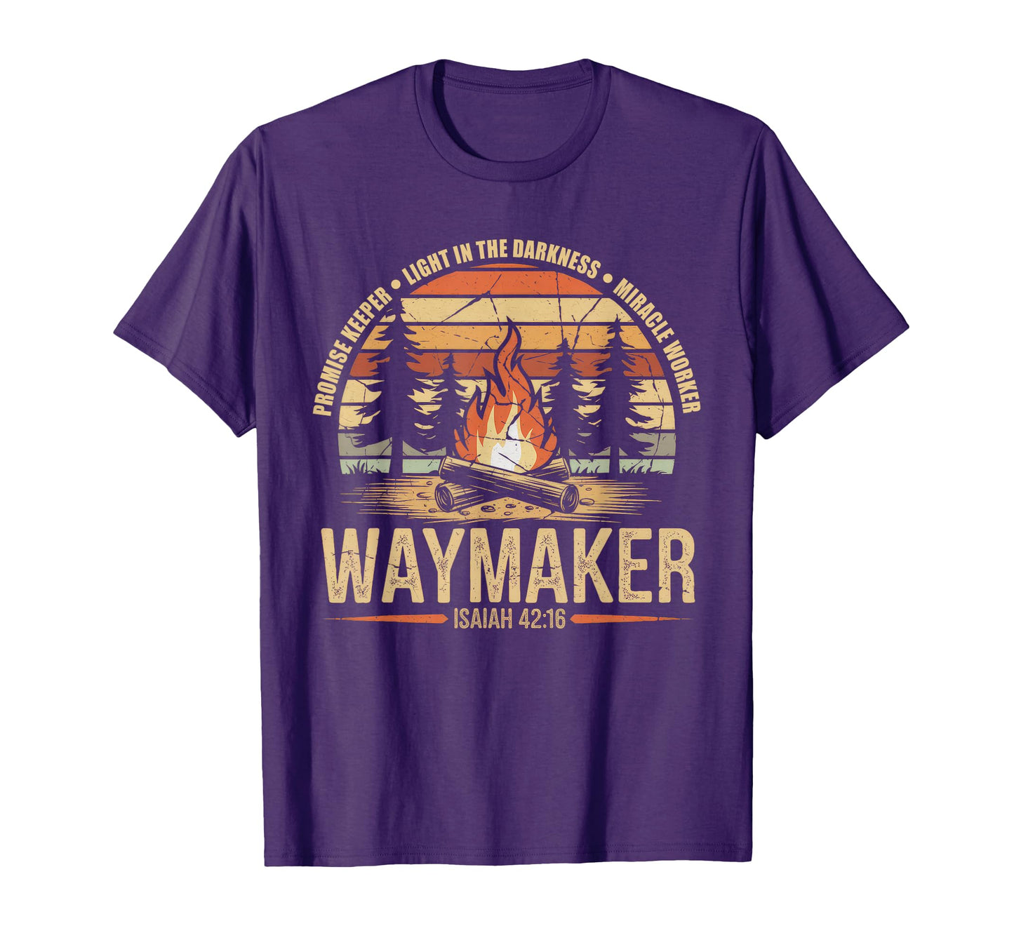 Waymaker Tshirt Promise Keeper Miracle Worker God Christian T-Shirt