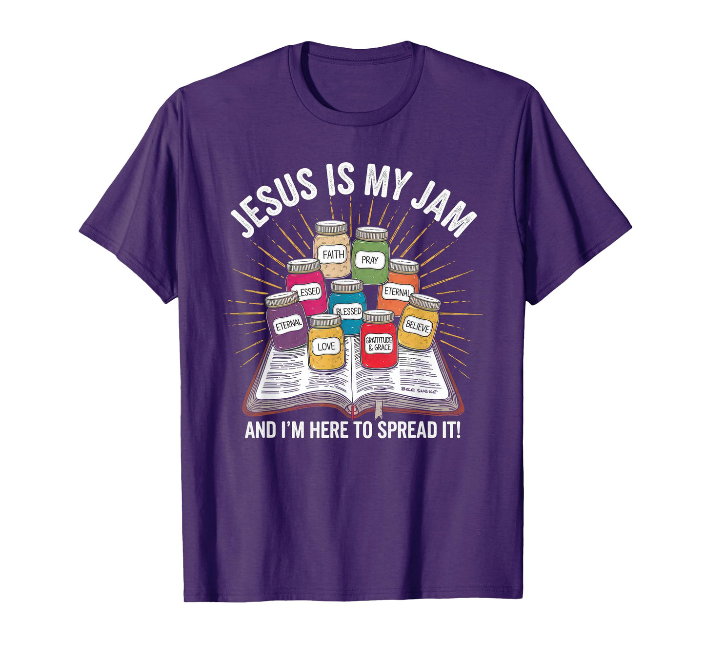 Jesus is My Jam Tshirt Men Women Christian Bible Verse T-Shirt