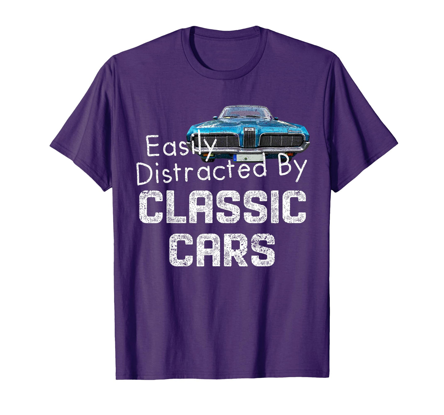 1968 68 Mercury Cougar easily distracted by classic car T-Shirt
