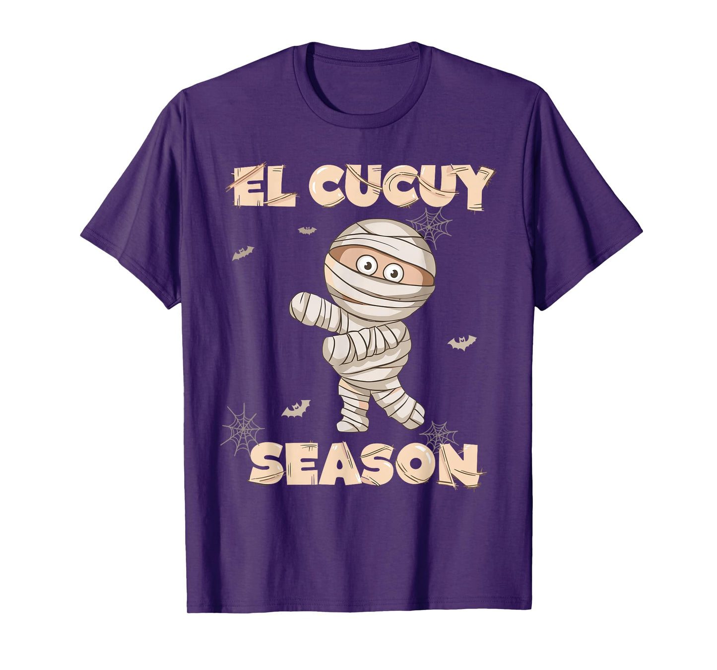 El Cucuy Season Funny Spanish Mummy Halloween Mexican T-Shirt