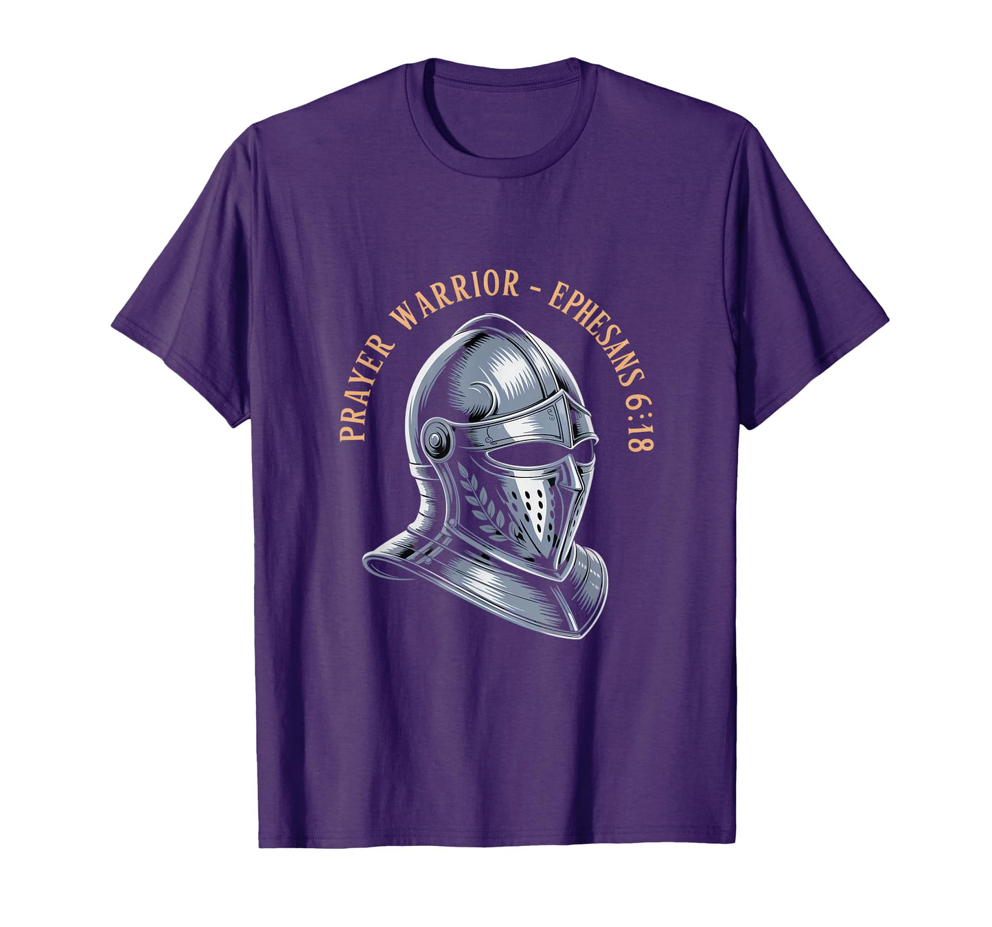 Christian Prayer Warrior Ephesians 6 18 Armor of God T-Shirt