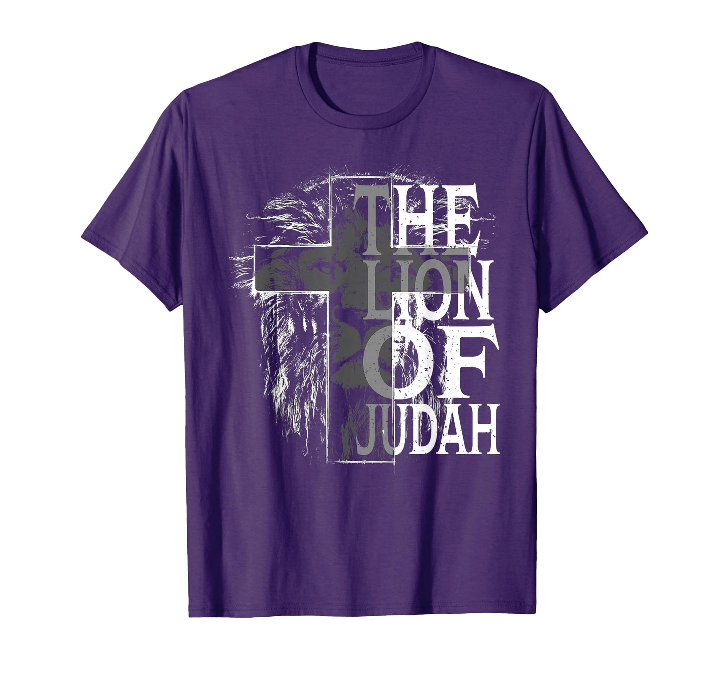 Lion of Judah Jesus Christian Faith Men Women Gift T-Shirt