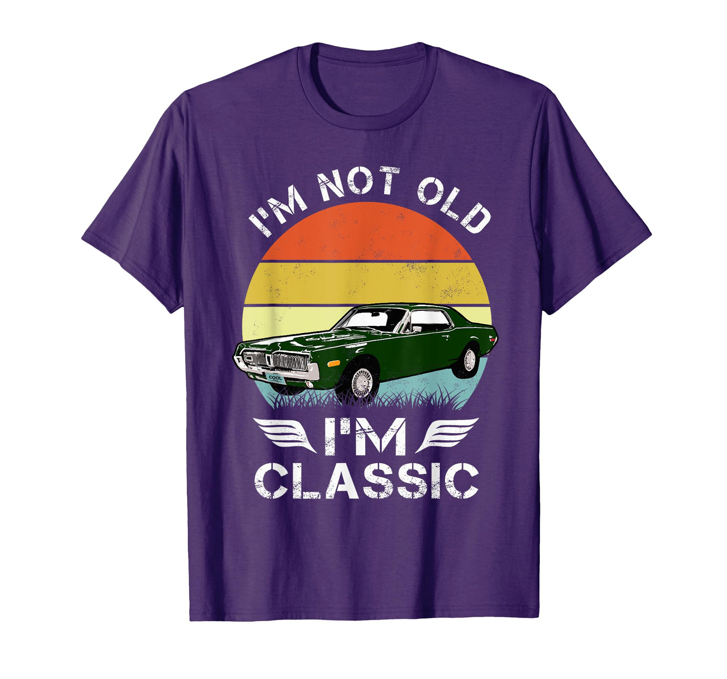 1968 68 Mercury classic Cougar Vinatge cars T-Shirt