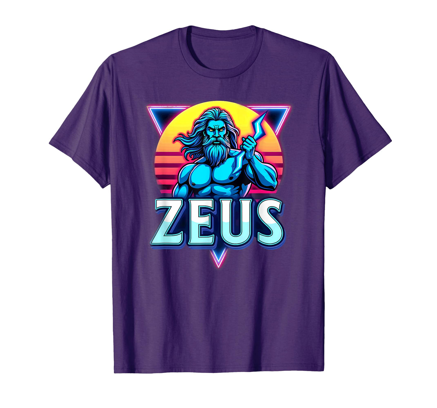 Retro Greek Mythology God Zeus T-Shirt