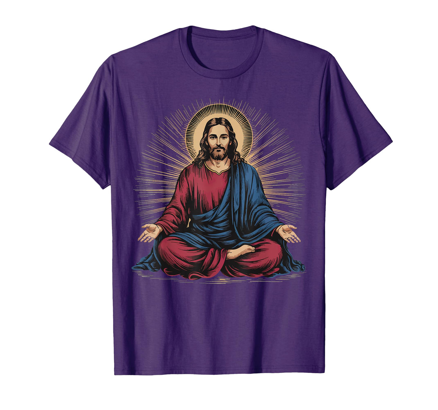 Jesus Meditating Christian Meditation T-Shirt