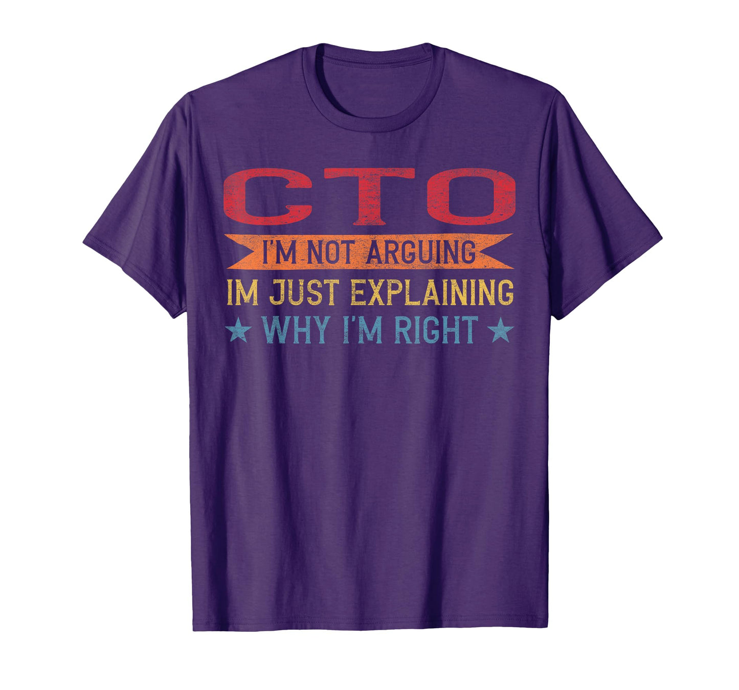 Funny CTO Gift Ideas Funny Profession Quote CTO T-Shirt - Unisex-Adults, Black, Small, Short Sleeve
