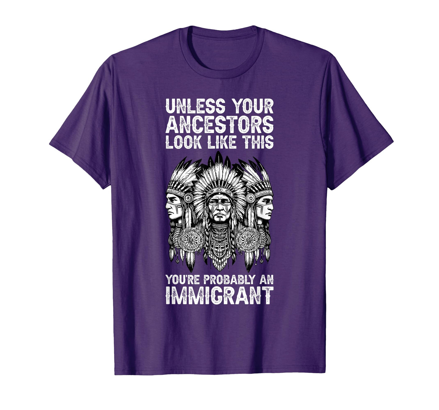 Indian Native American Clothing You're Probably An Immigrant T-Shirt