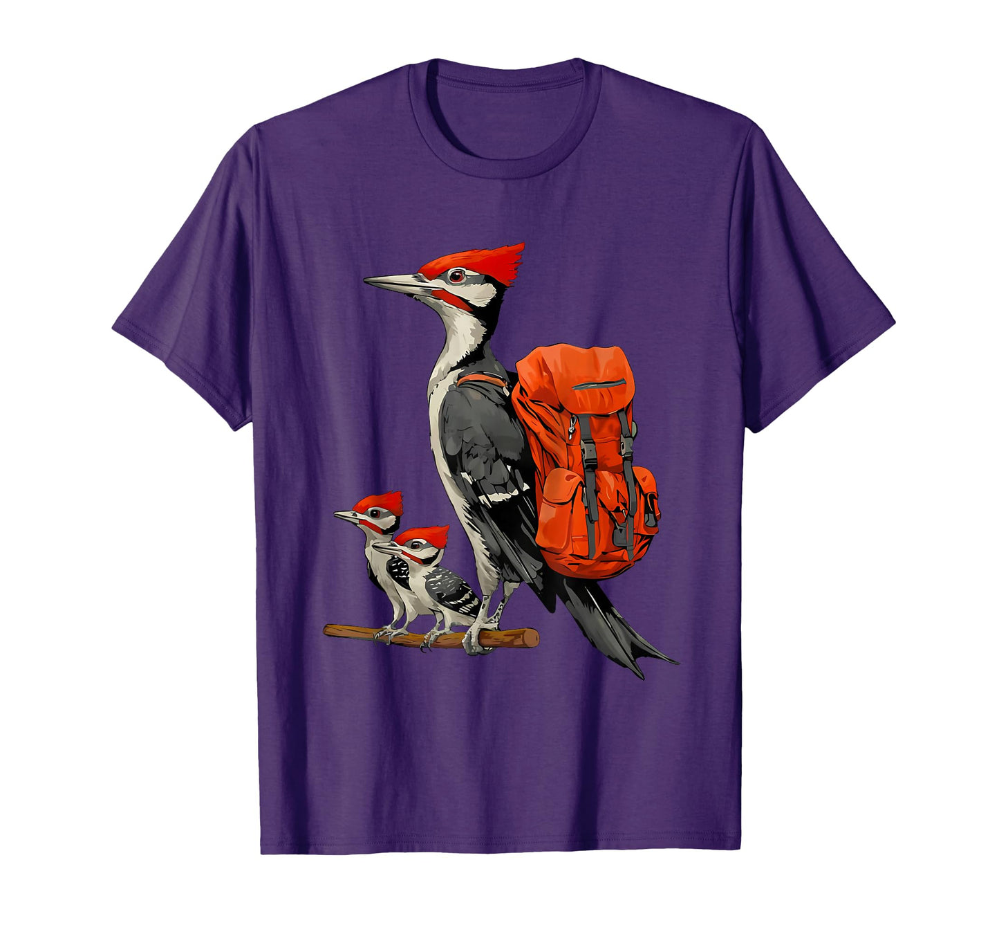 pileated Woodpecker Hiking Trails T-Shirt