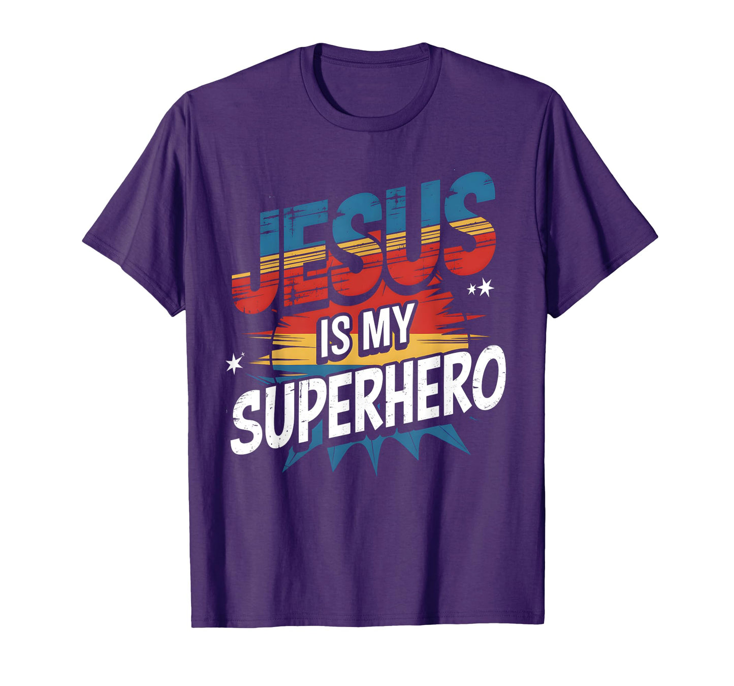 Jesus Is My Superhero Funny Christian Faith T-Shirt