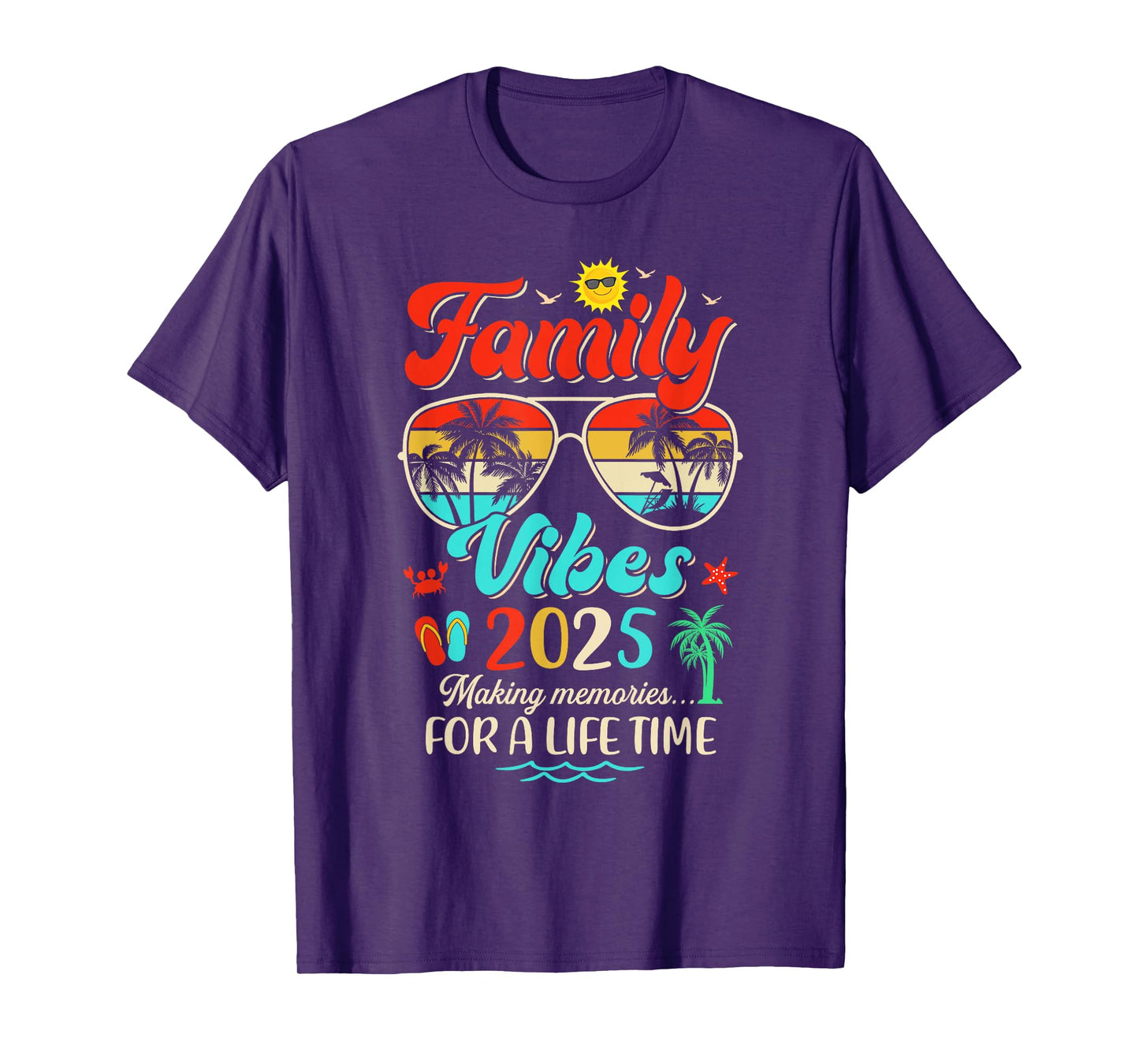 Funny Matching Family Reunion 2025 Making Memories T-Shirt