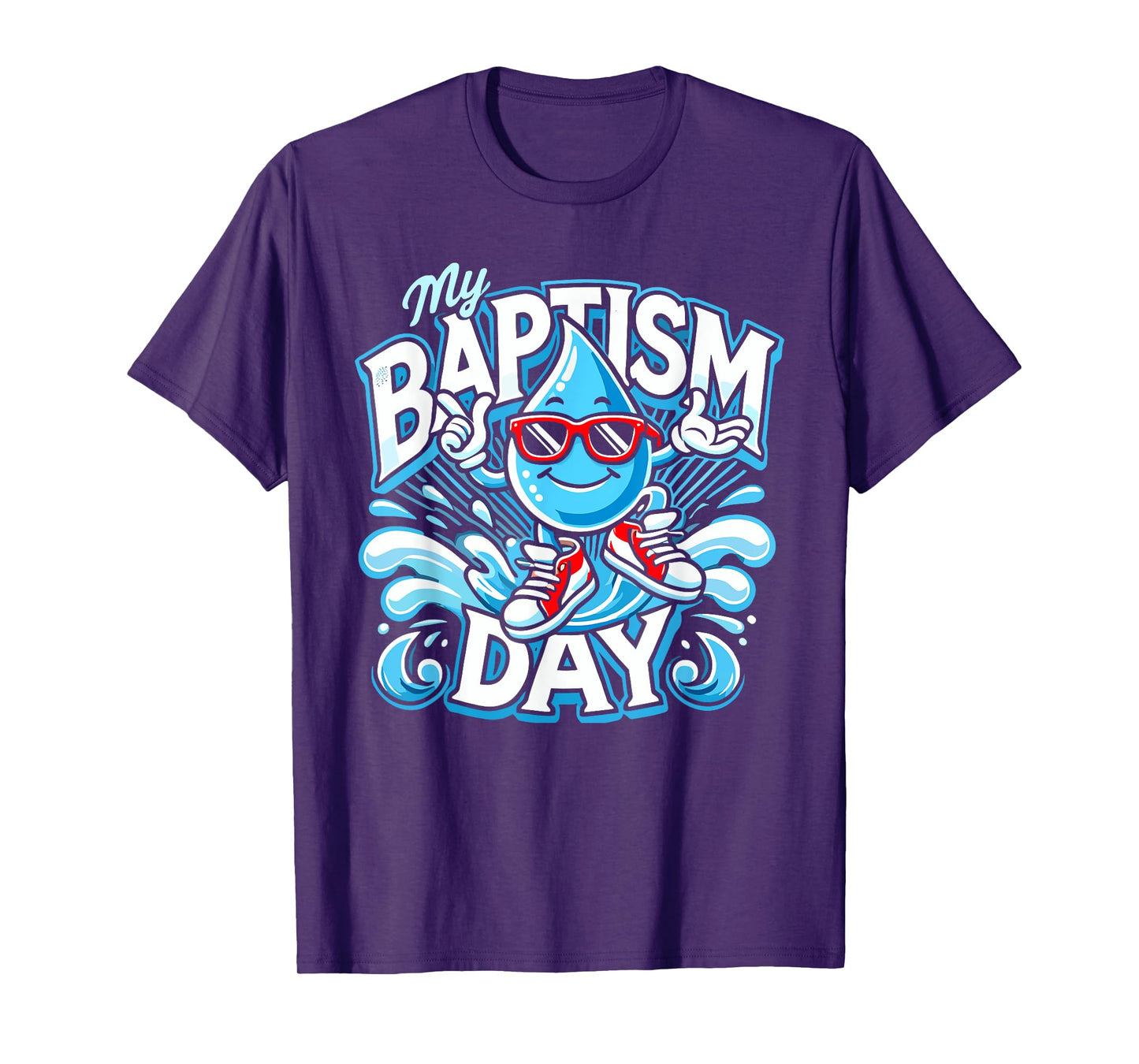 Baptism Dabbing Shirt Christian Shirts God Baptism Baptised T-Shirt