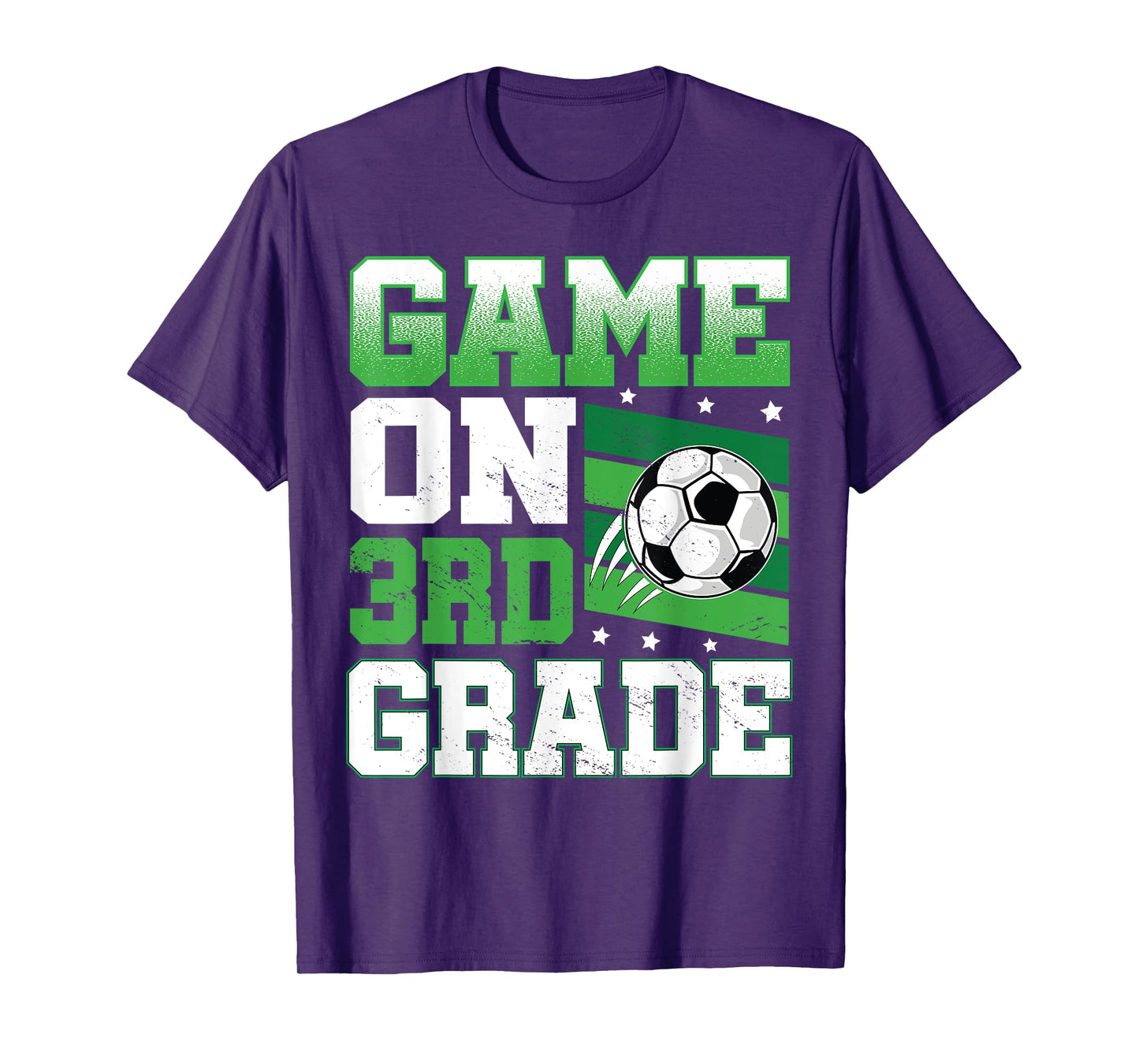 Soccer Game On 3rd Grade Back To School Cute Sports Boys T-Shirt