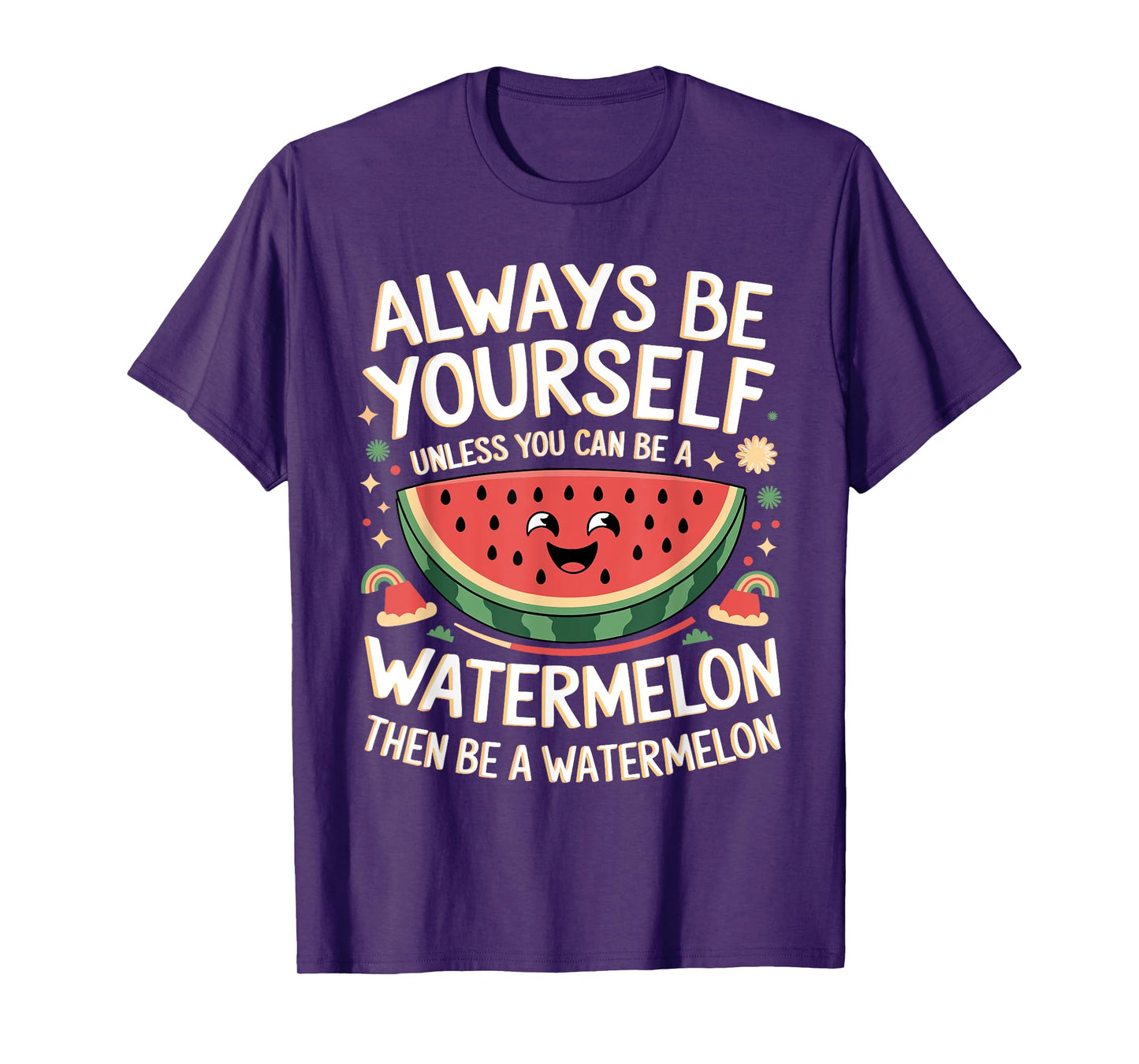 Cute Watermelon Funny Saying Watermelons Fruit Lovers Jokes T-Shirt