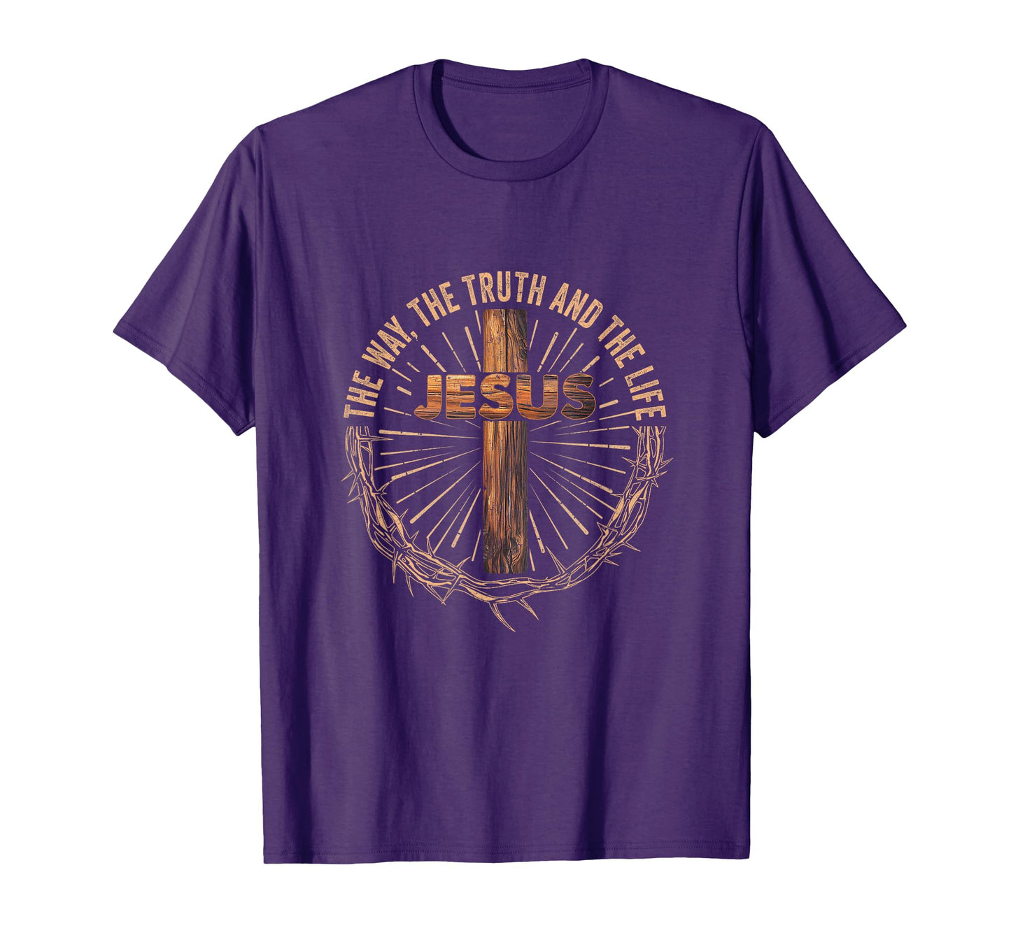 Jesus The Way The Truth The Life Jesus Christian Men Women T-Shirt