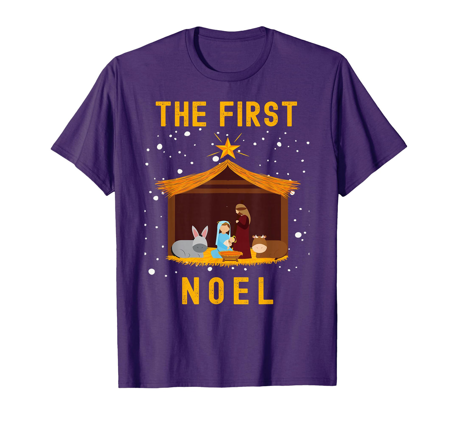 Christian Christmas The First Noel Celebrate The Nativity T-Shirt
