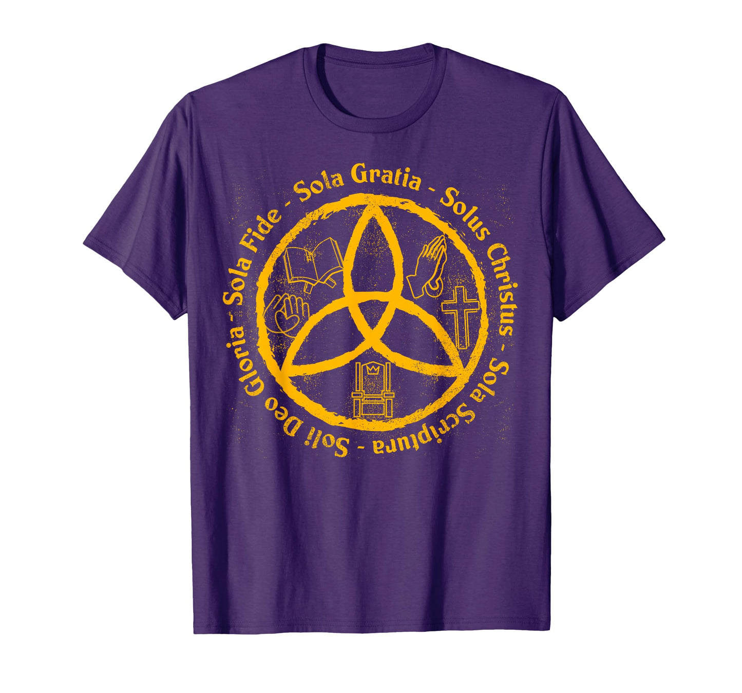 Sola Scriptura - Protestant, Christian Reformation, 5 Solas T-Shirt