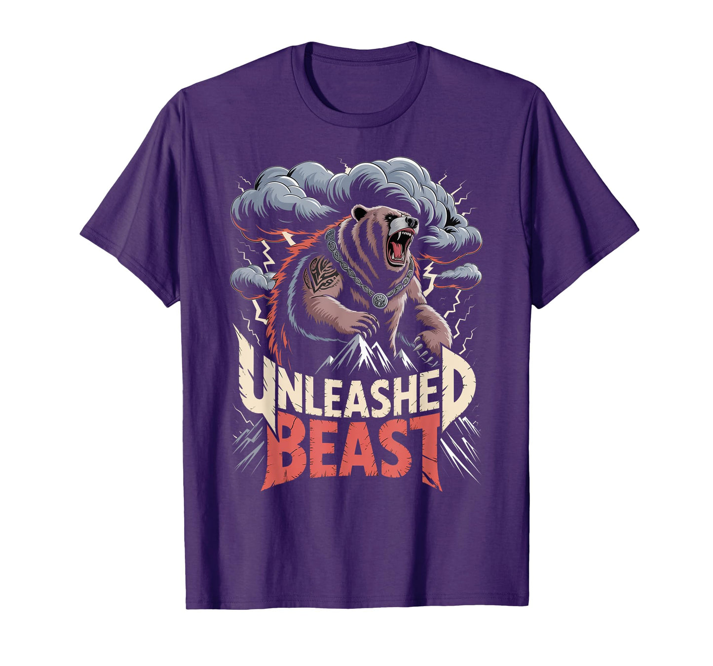 Viking Berserker - Nordic Mythology - Unleashed Beast T-Shirt