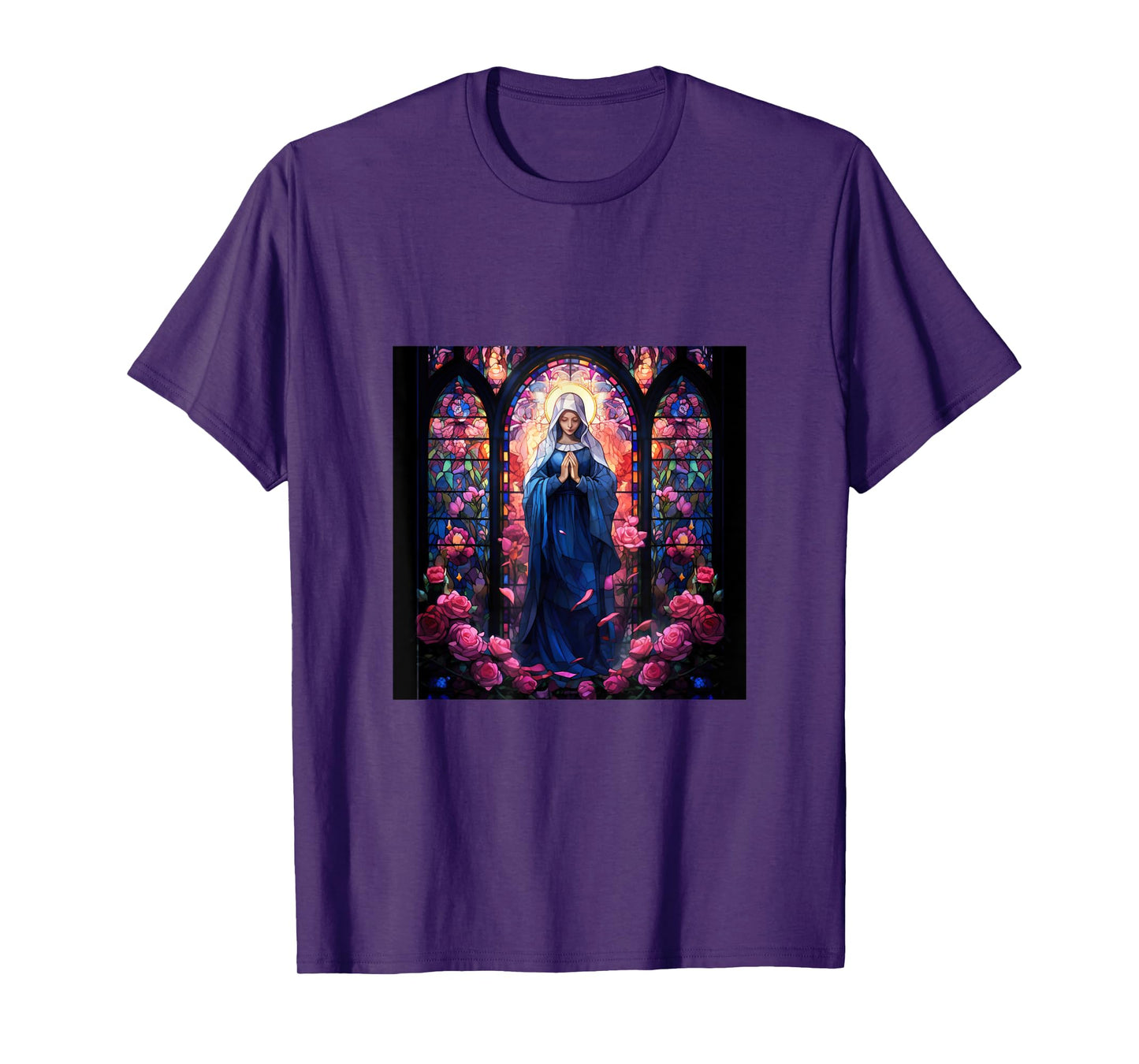 Blessed Virgin Mary Jesus Christian T-Shirt