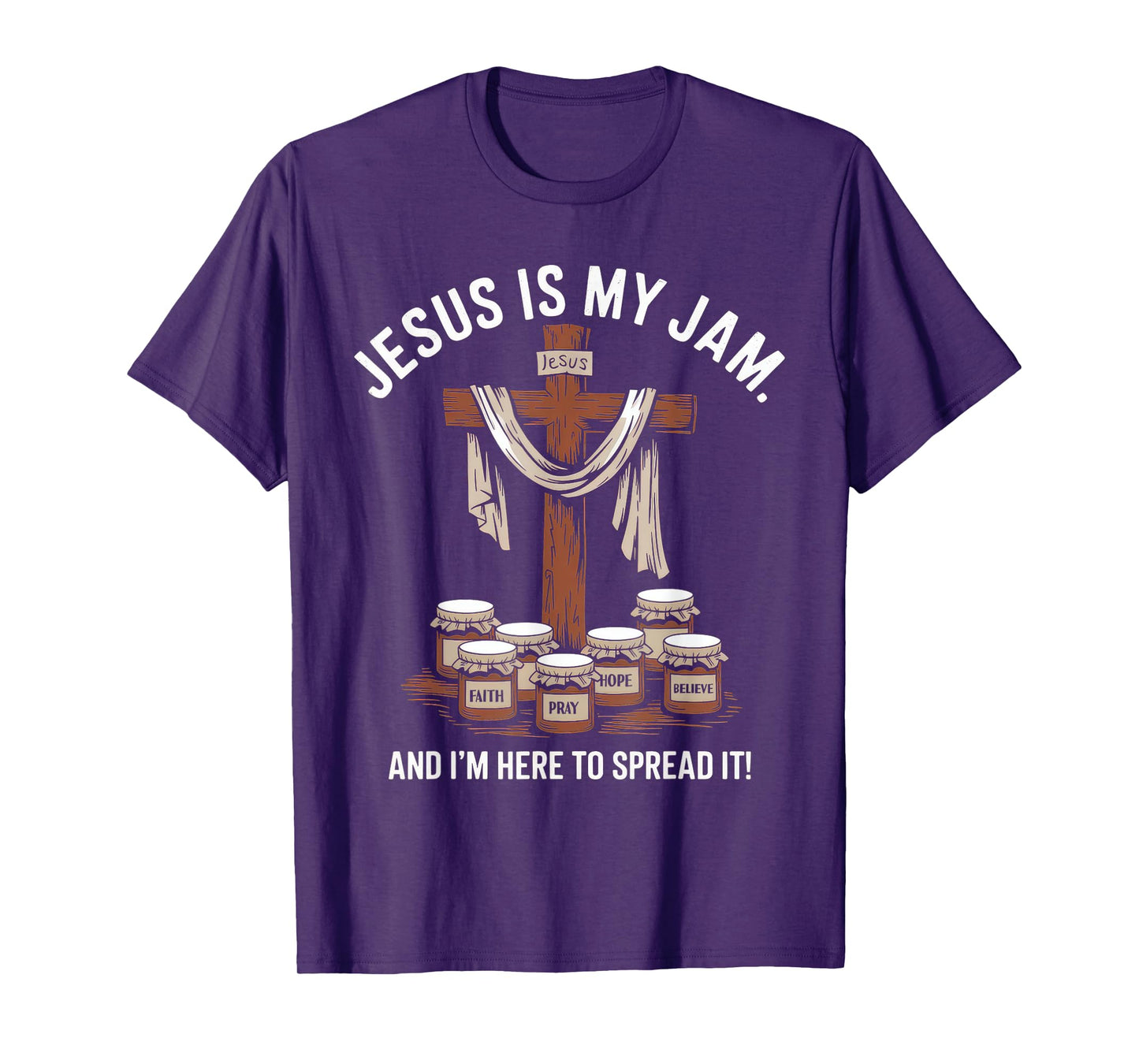 Jesus is My Jam Tshirt Men Women Christian Bible Verse T-Shirt