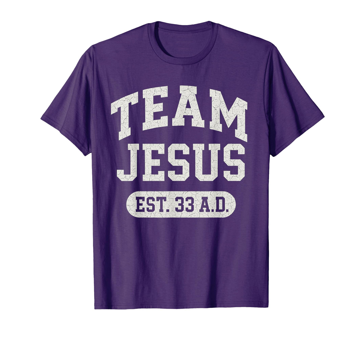 Team Jesus Vintage Collegiate Faith T-Shirt