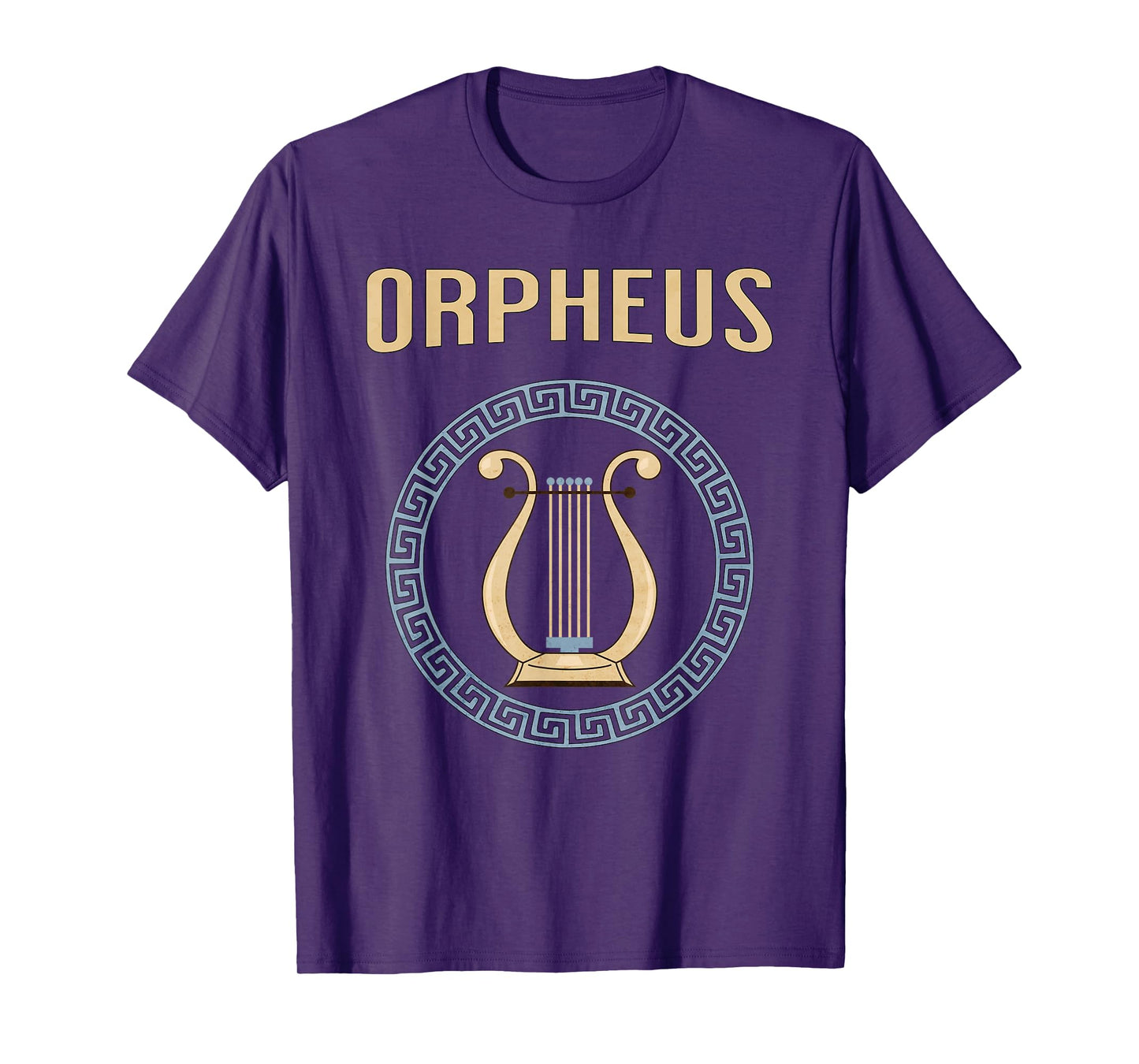Orpheus Greek Mythology Ancient Greek Lyre Symbol T-Shirt