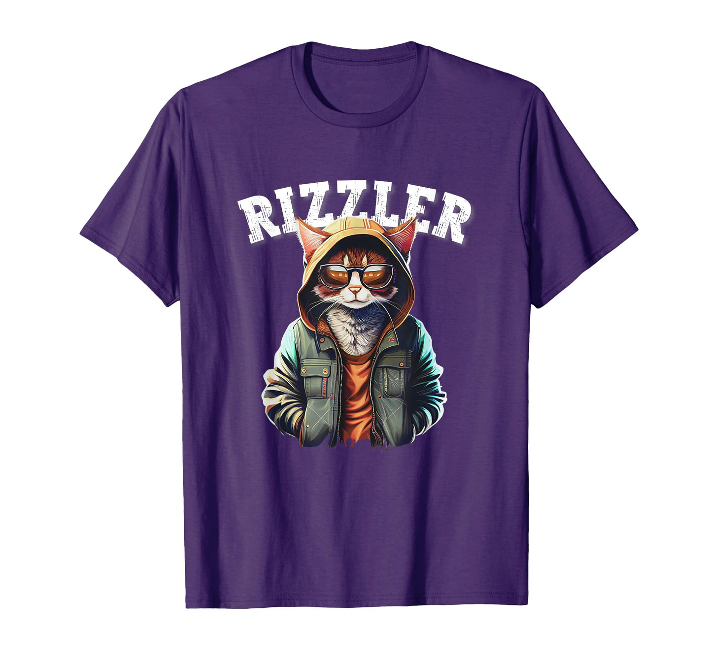 Rizzler Cat Funny W Rizz Meme Rizzler With The Rizz Teen T-Shirt for Men Women Kids