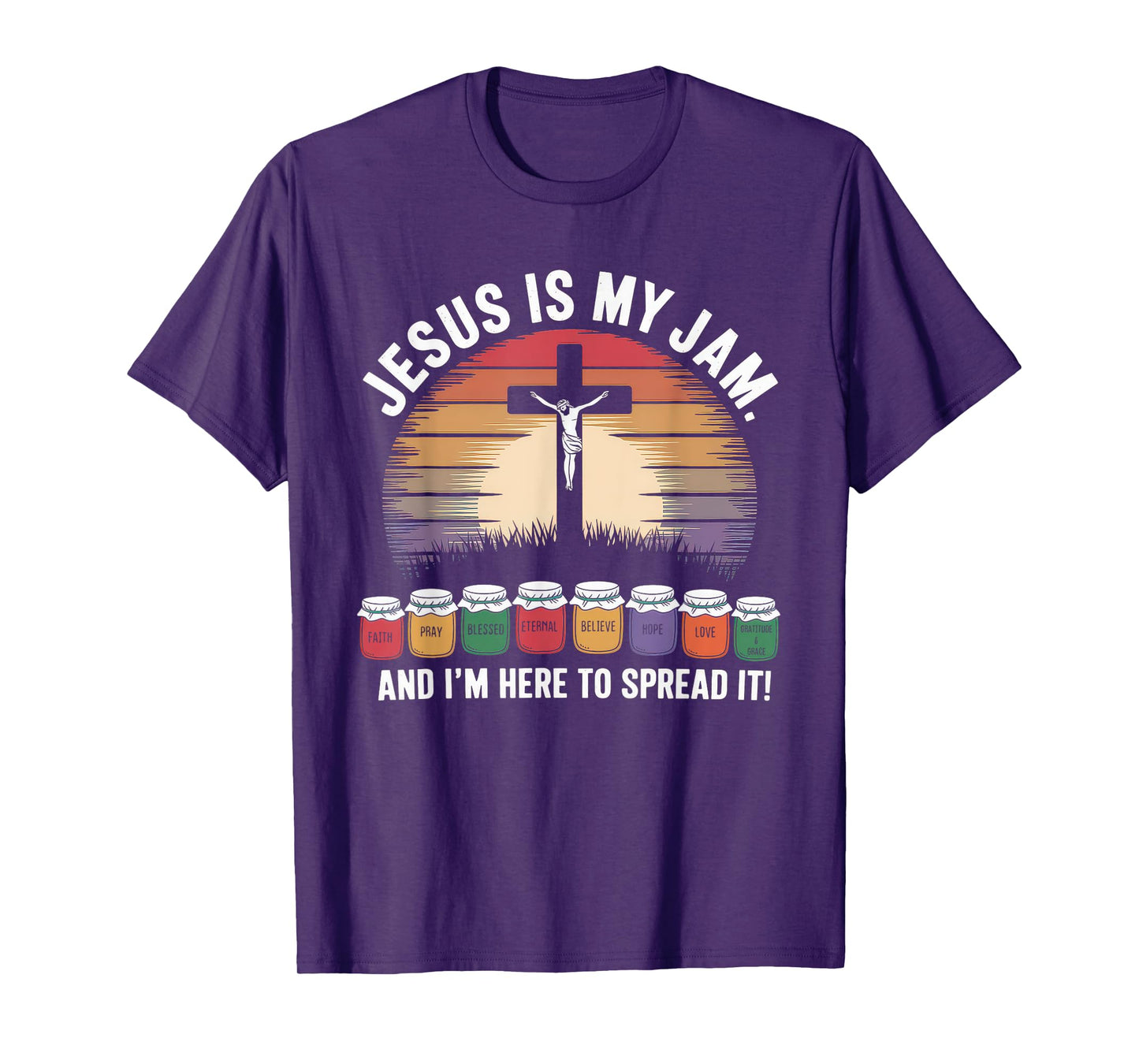 Jesus is My Jam Tshirt Men Women Christian Bible Verse T-Shirt