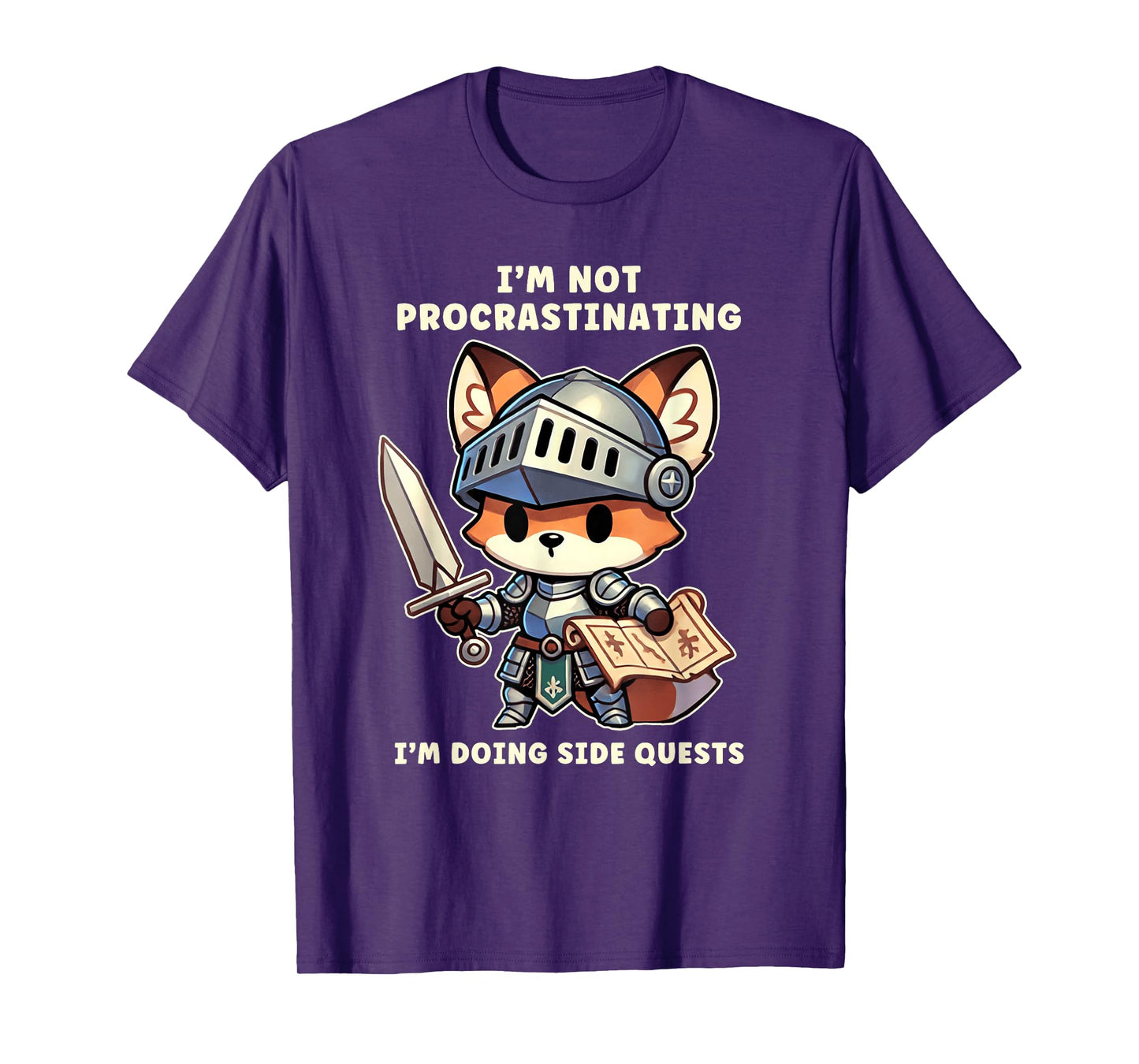 I'm Not Procrastinating I'm Doing Side Quests Gamer T-Shirt
